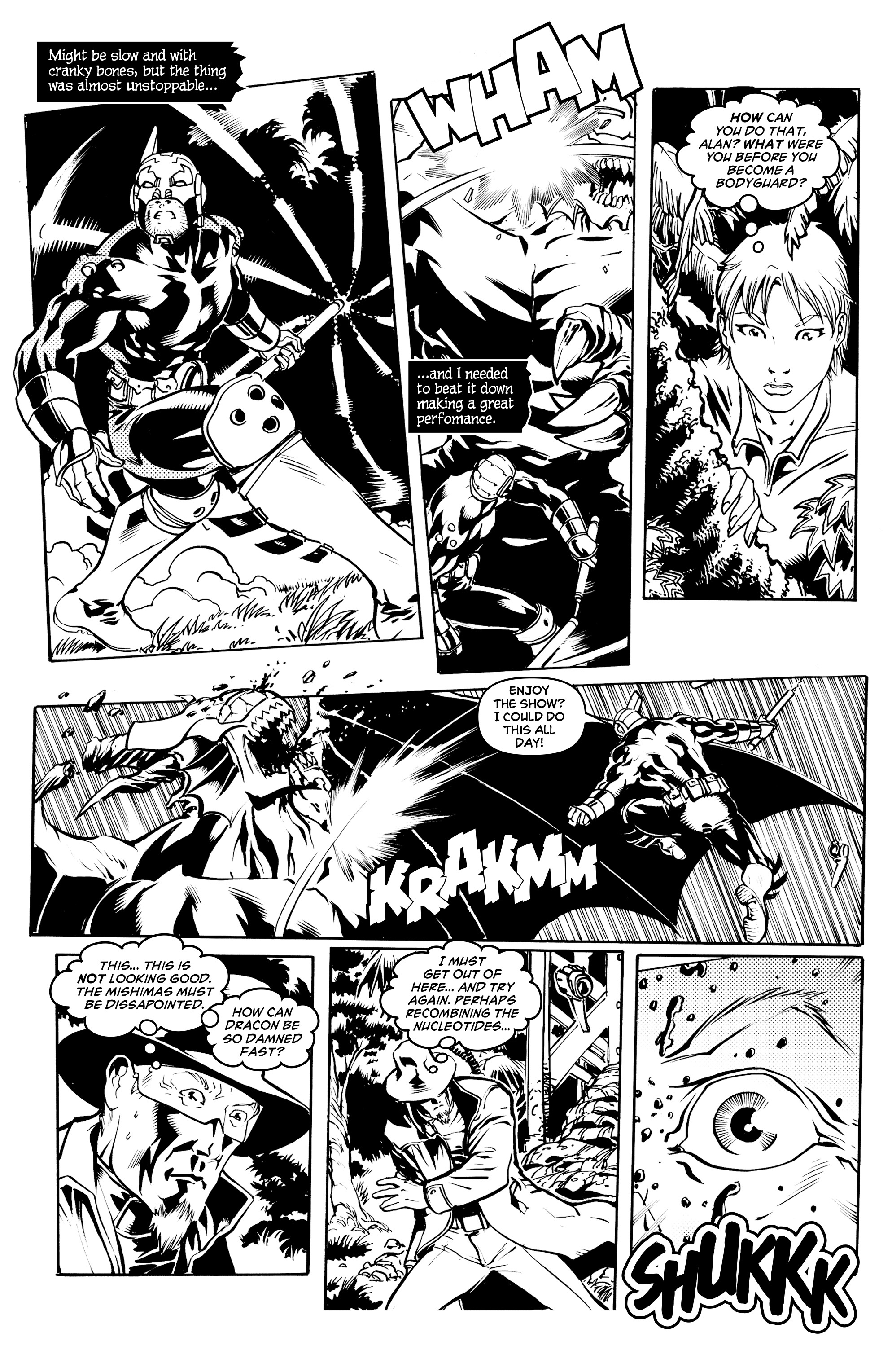 Read online Alan Dracon comic -  Issue #2 - 18