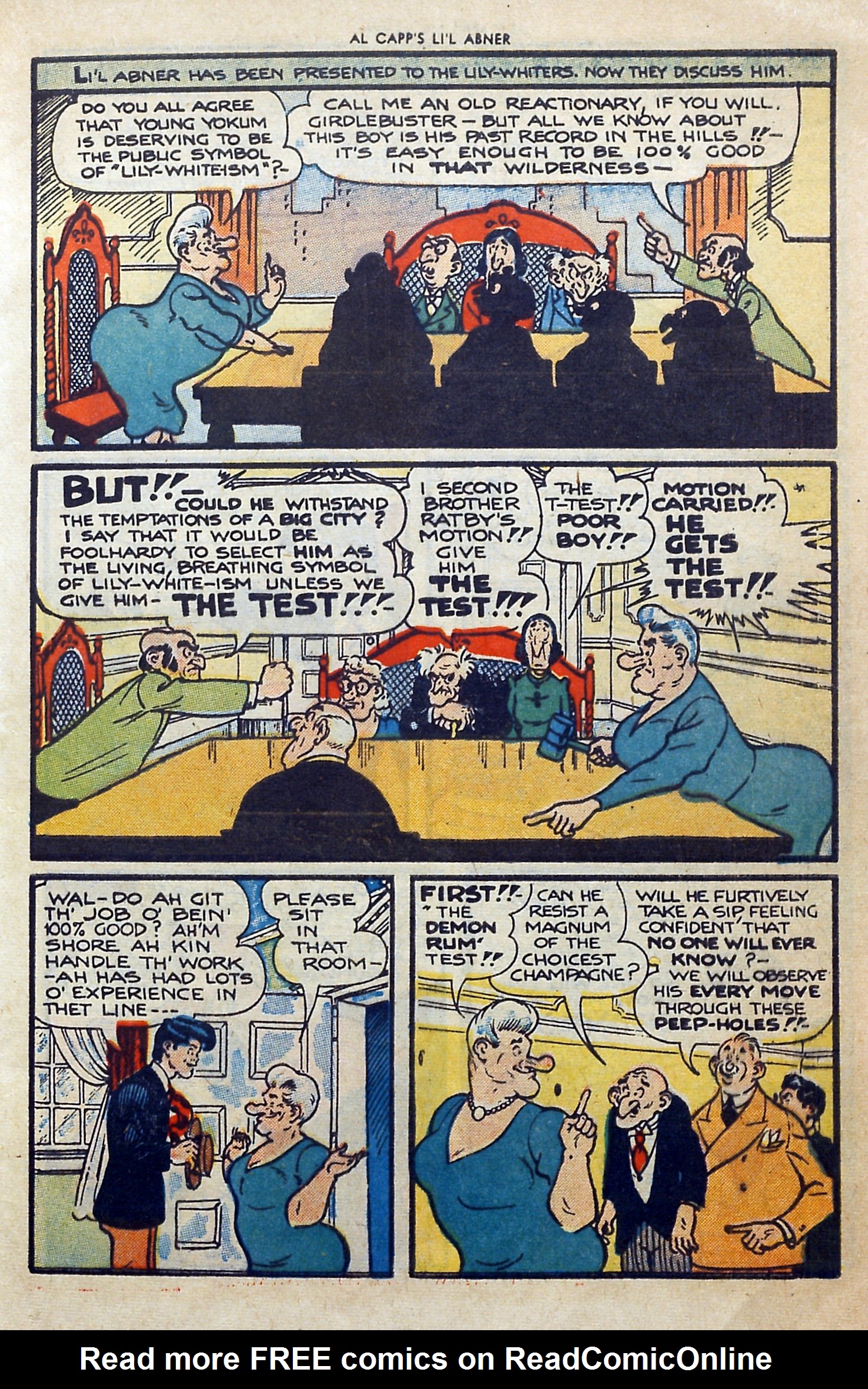 Read online Li'l Abner Comics comic -  Issue #72 - 7