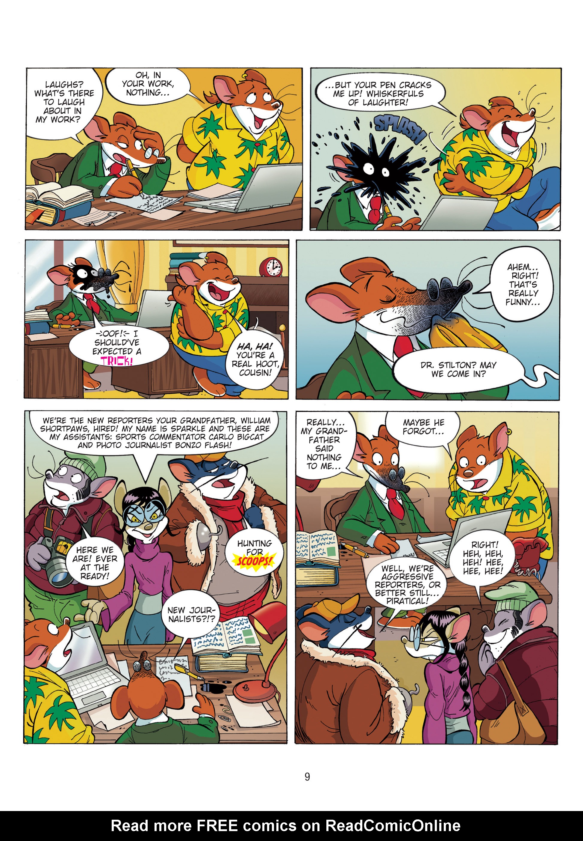 Read online Geronimo Stilton comic -  Issue # TPB 7 - 9