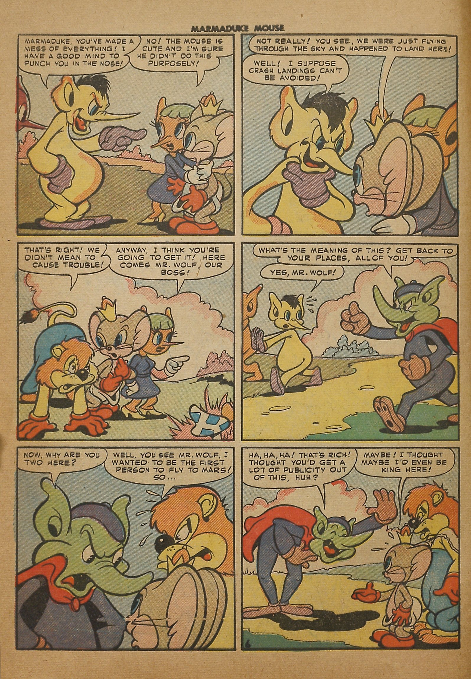 Read online Marmaduke Mouse comic -  Issue #51 - 8