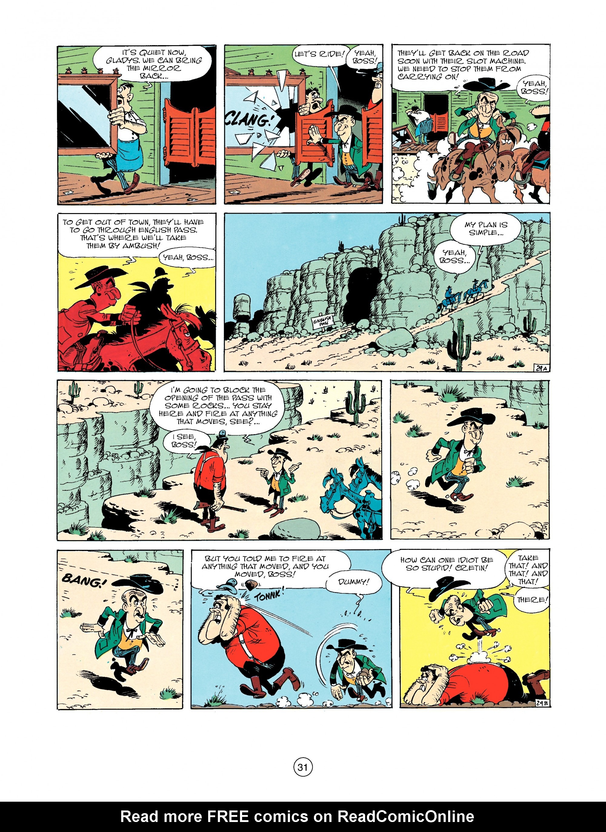 Read online A Lucky Luke Adventure comic -  Issue #33 - 31
