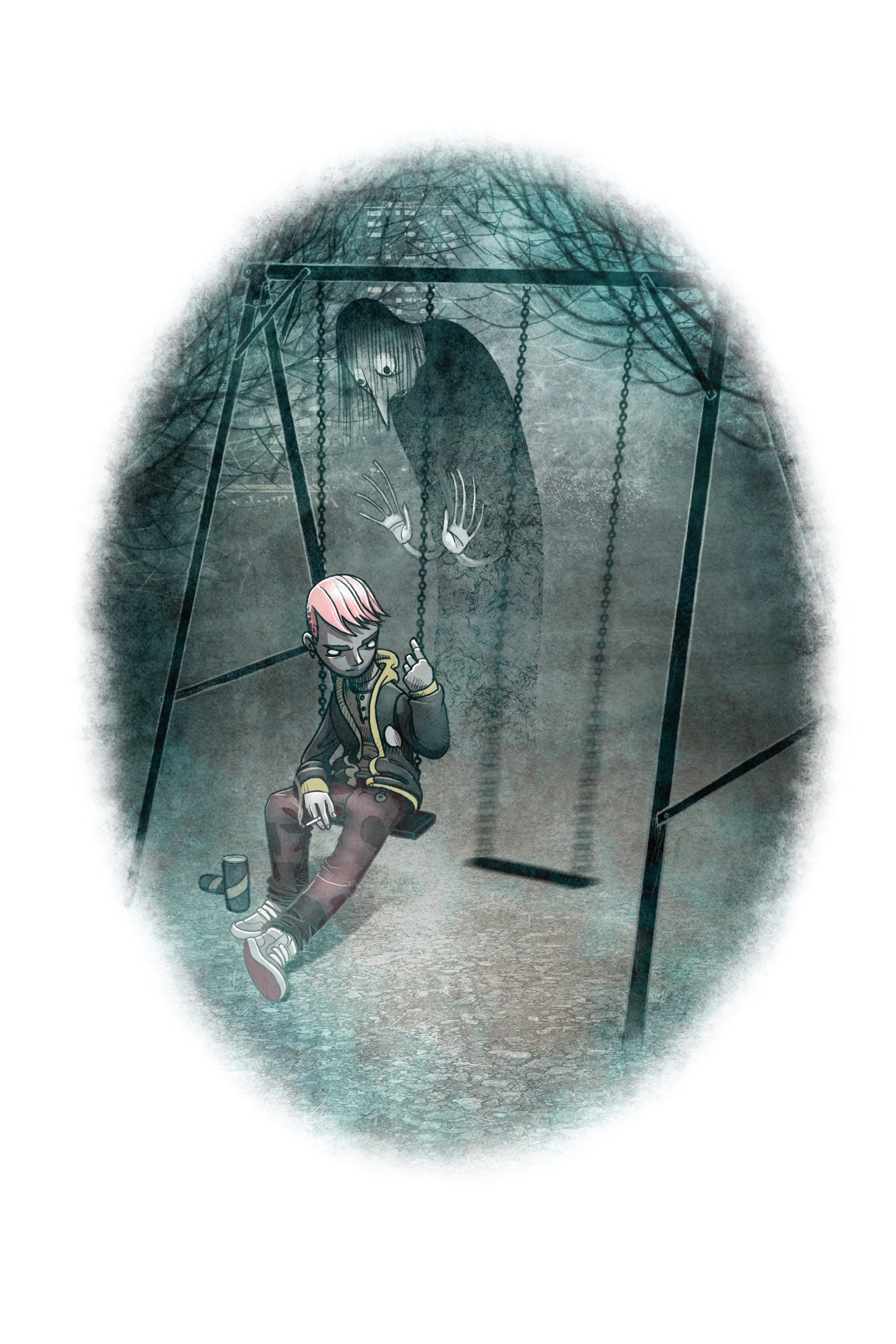 Read online Behind You: One-Shot Horror Stories comic -  Issue # TPB (Part 1) - 100