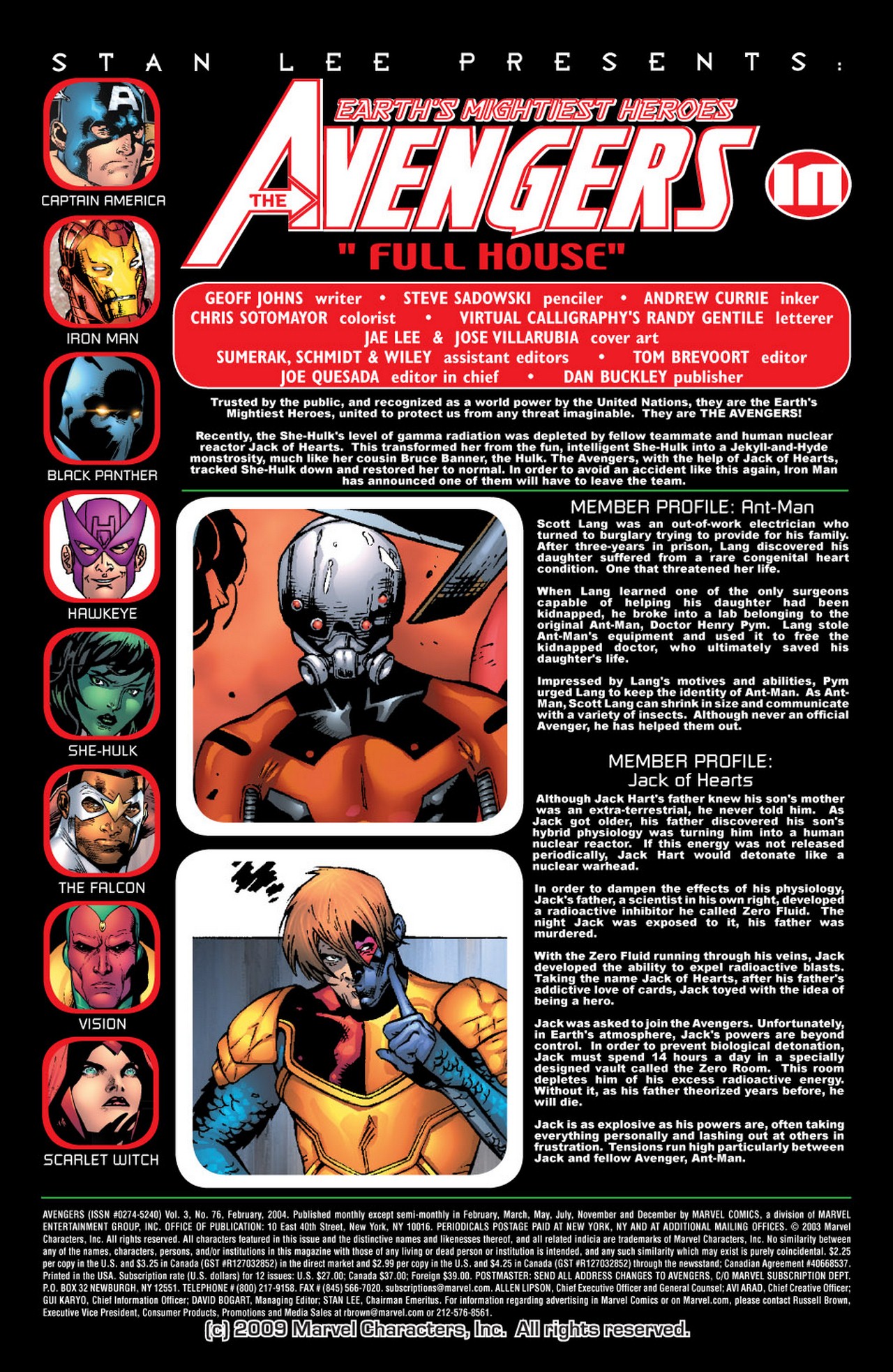 Read online Avengers (1998) comic -  Issue #76 - 2