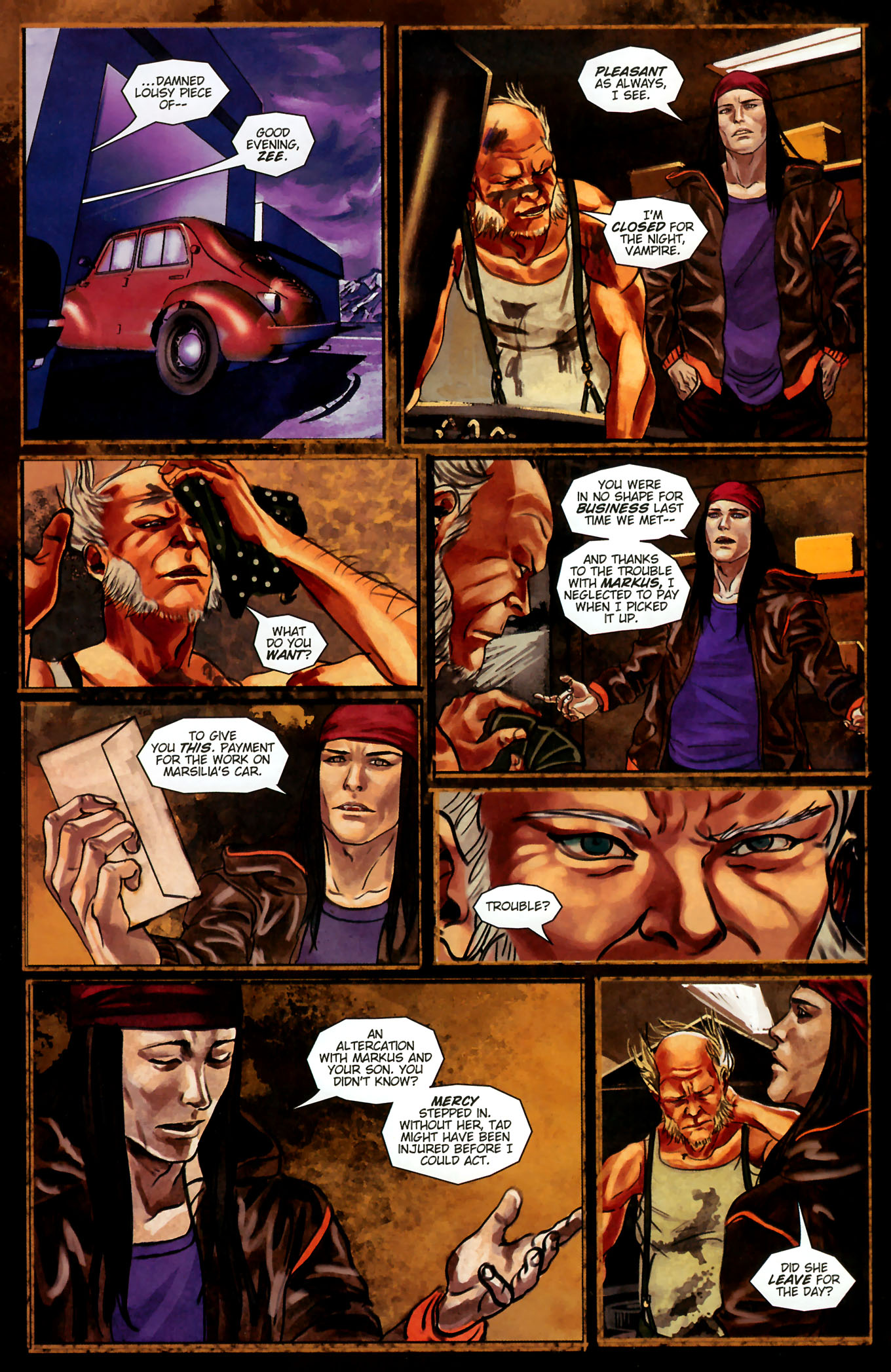 Read online Patricia Briggs' Mercy Thompson:  Homecoming comic -  Issue #4 - 7