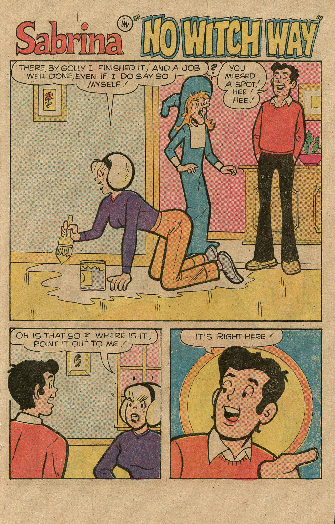 Read online Archie's TV Laugh-Out comic -  Issue #43 - 21