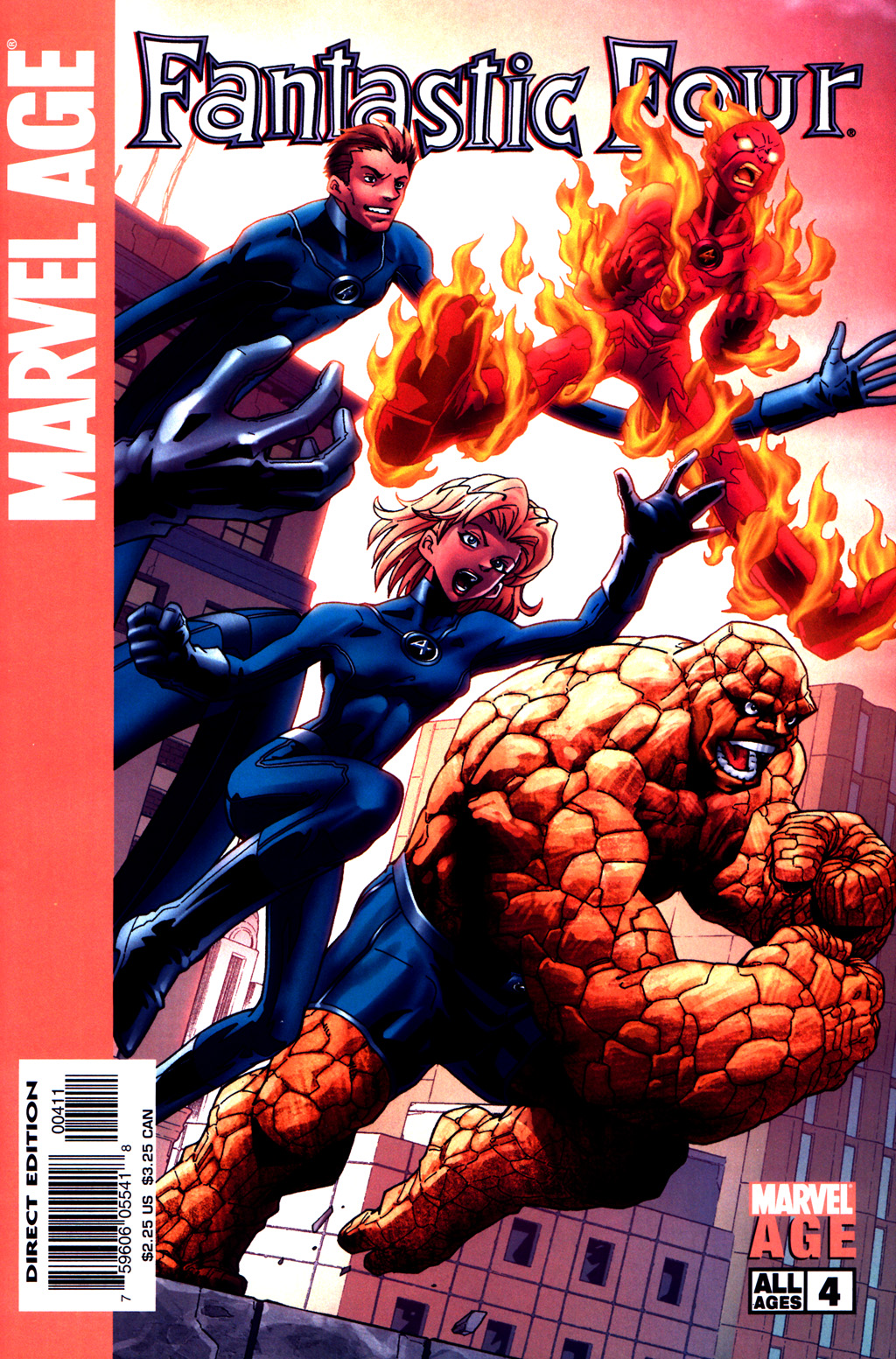 Read online Marvel Age Fantastic Four comic -  Issue #4 - 1