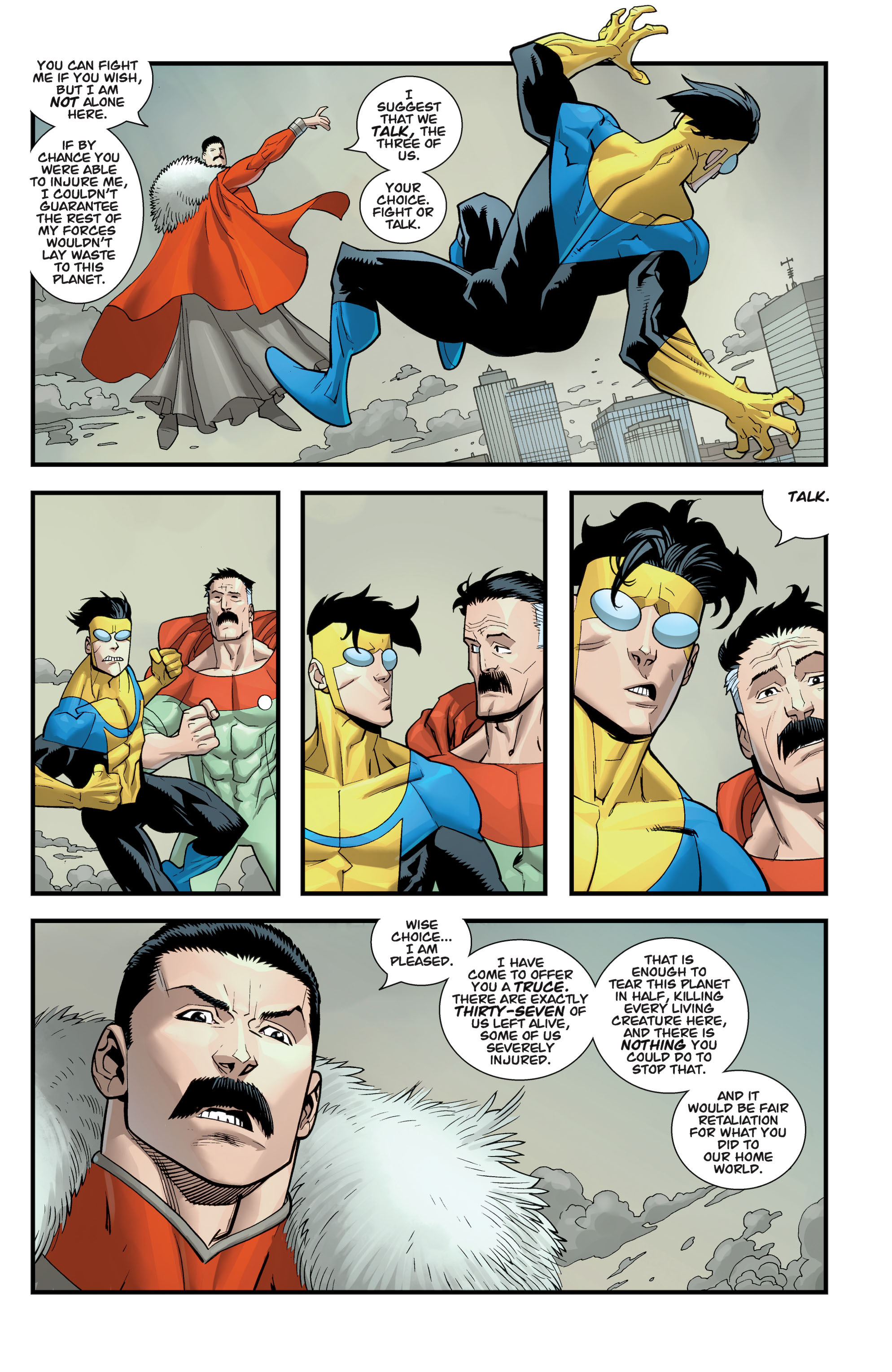Read online Invincible comic -  Issue # _TPB 14 - The Viltrumite War - 152