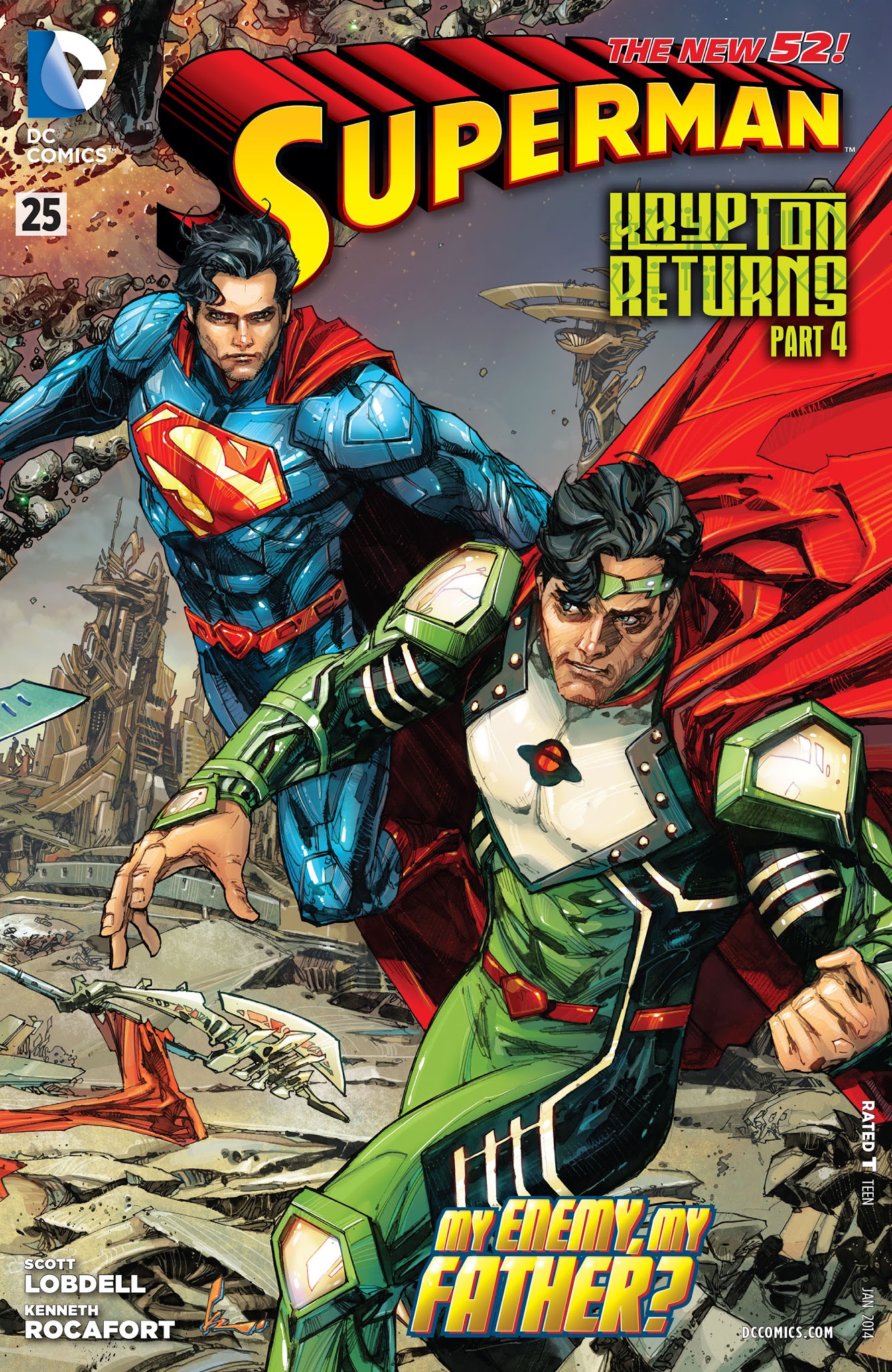 Read online Superman (2011) comic -  Issue #25 - 1
