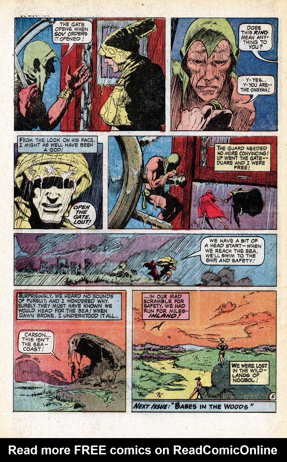 Read online Korak, Son of Tarzan (1972) comic -  Issue #55 - 23