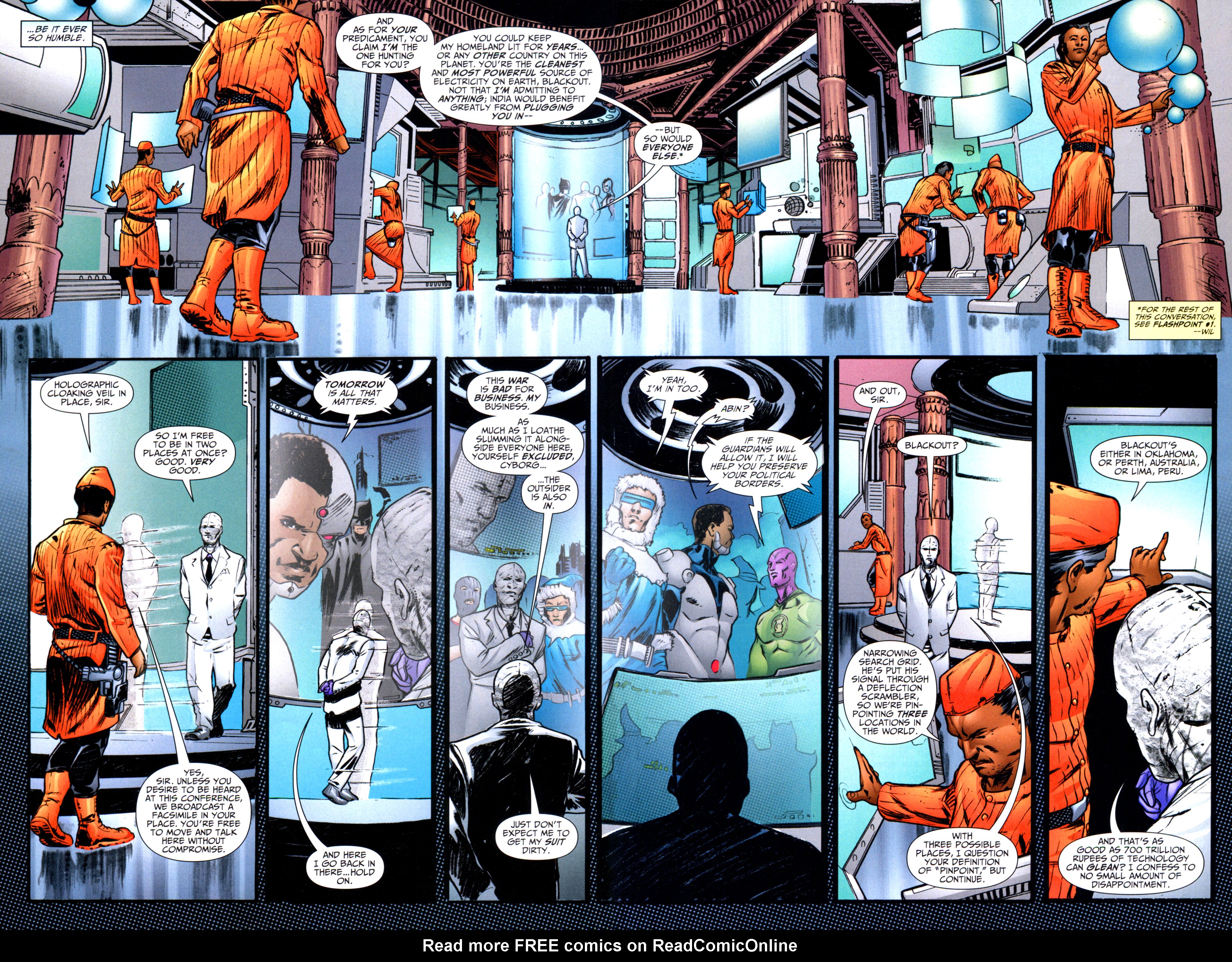 Read online Flashpoint: The Outsider comic -  Issue #1 - 7