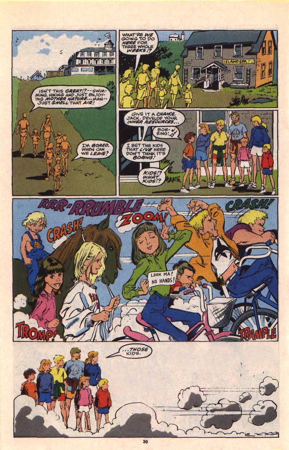 Read online Power Pack (1984) comic -  Issue #48 - 17