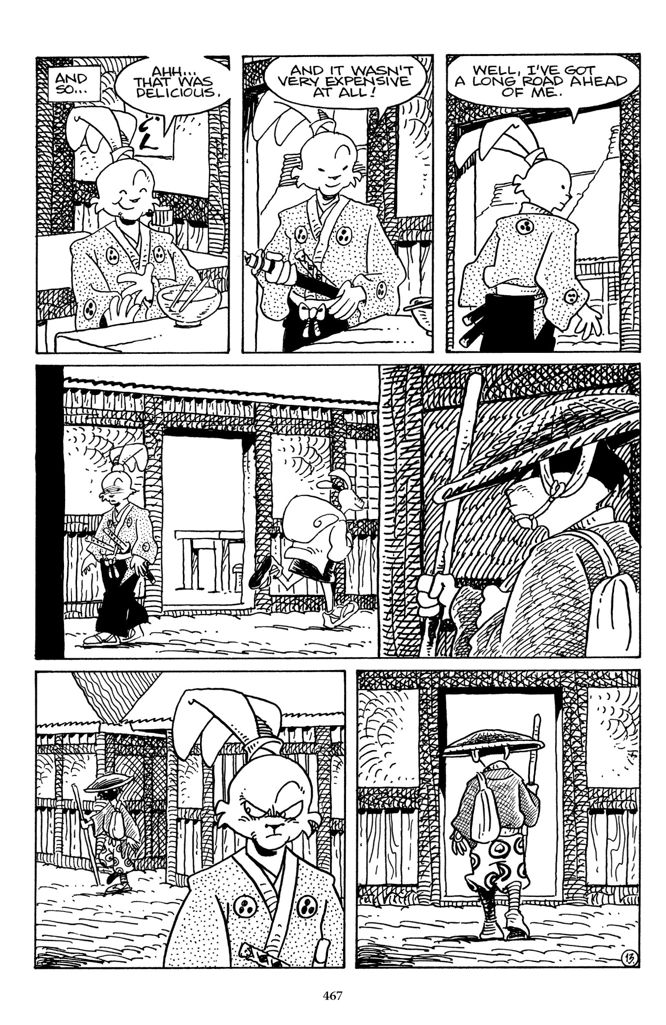 Read online The Usagi Yojimbo Saga comic -  Issue # TPB 6 - 464