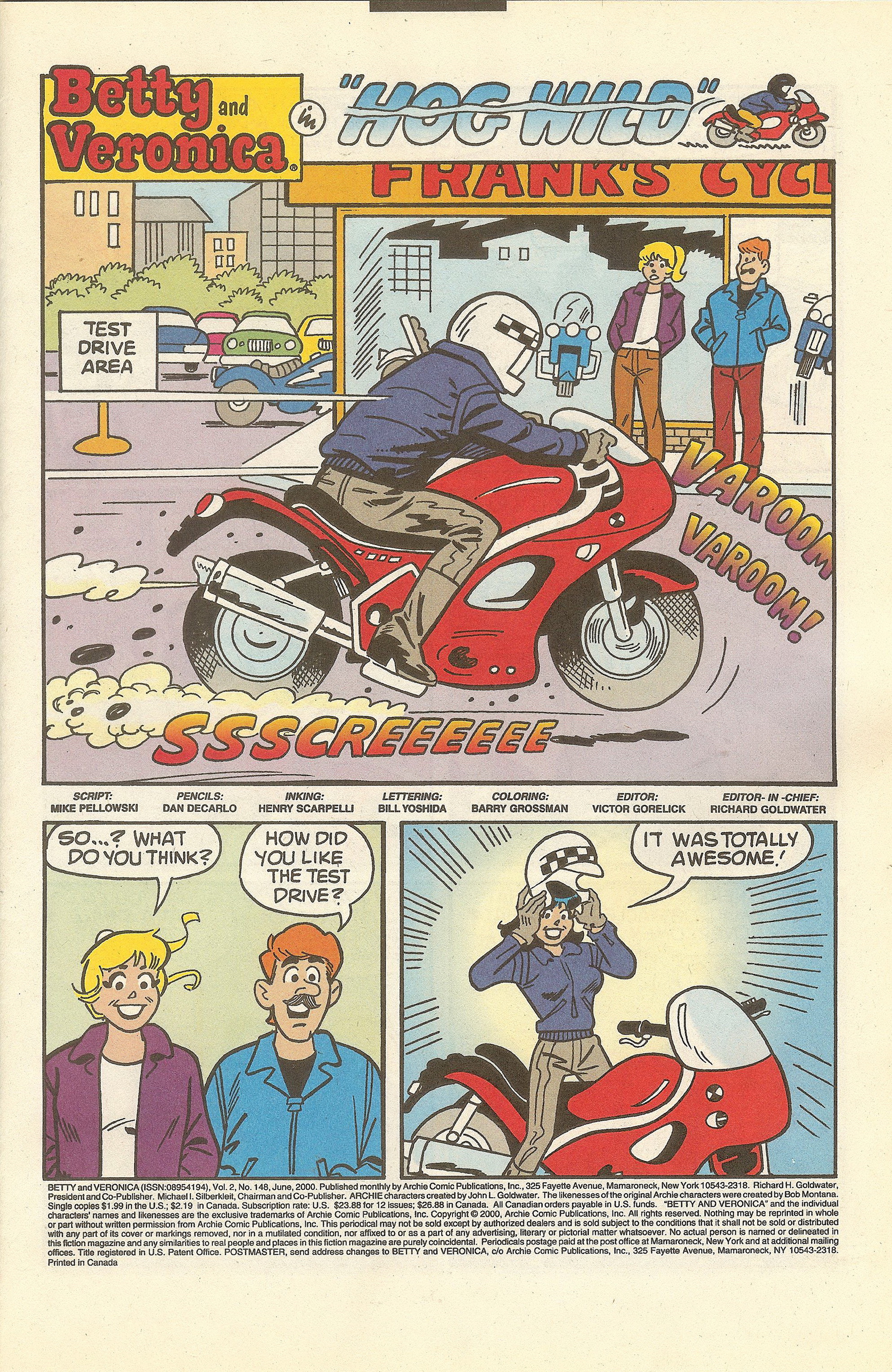Read online Betty and Veronica (1987) comic -  Issue #148 - 3
