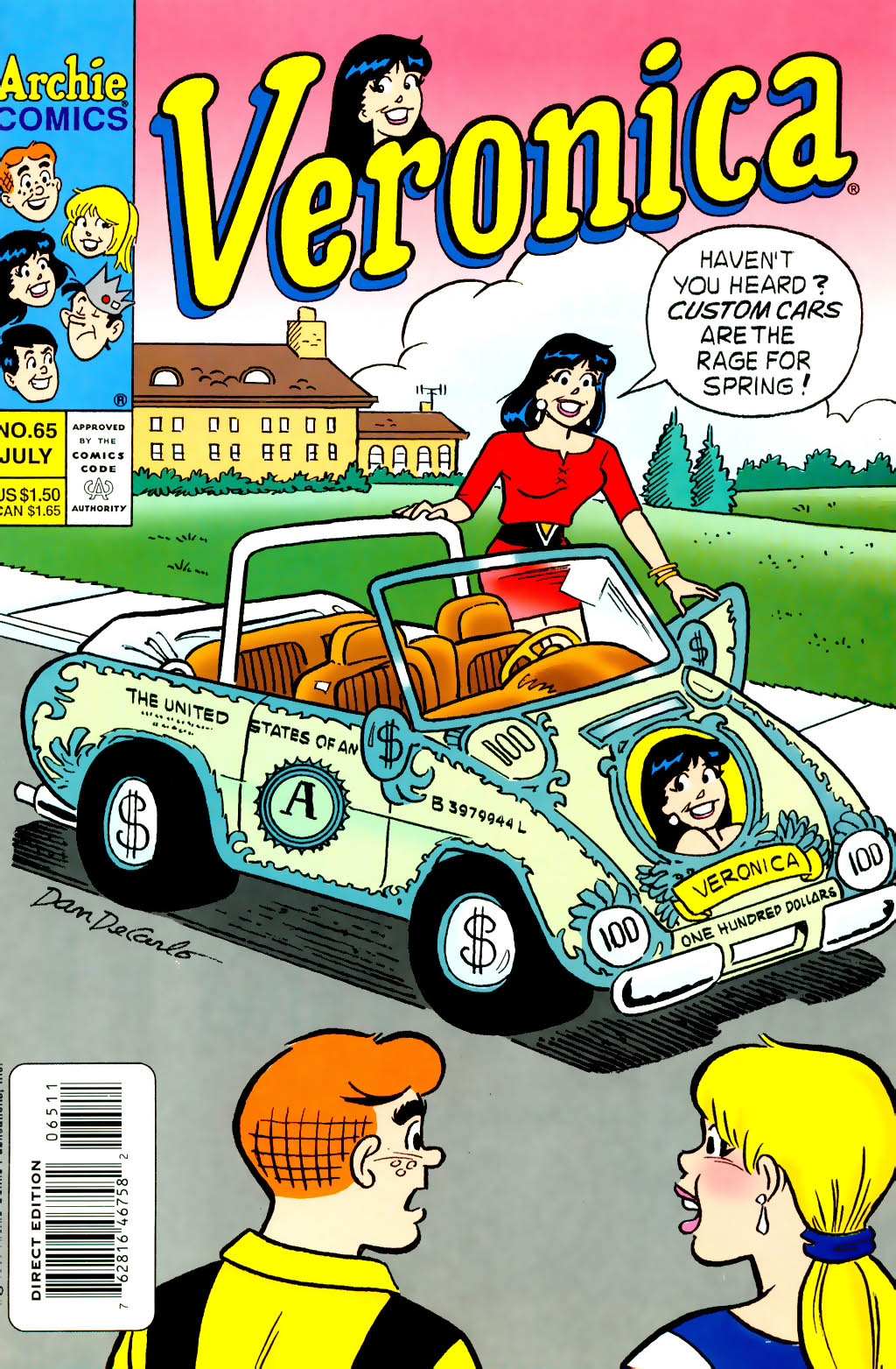 Read online Veronica comic -  Issue #65 - 1