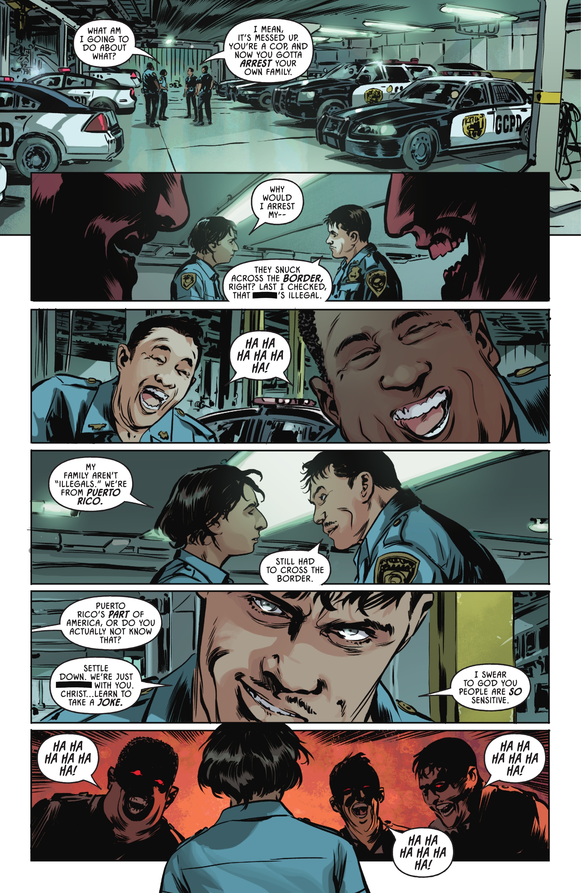 Read online GCPD: The Blue Wall comic -  Issue #2 - 13