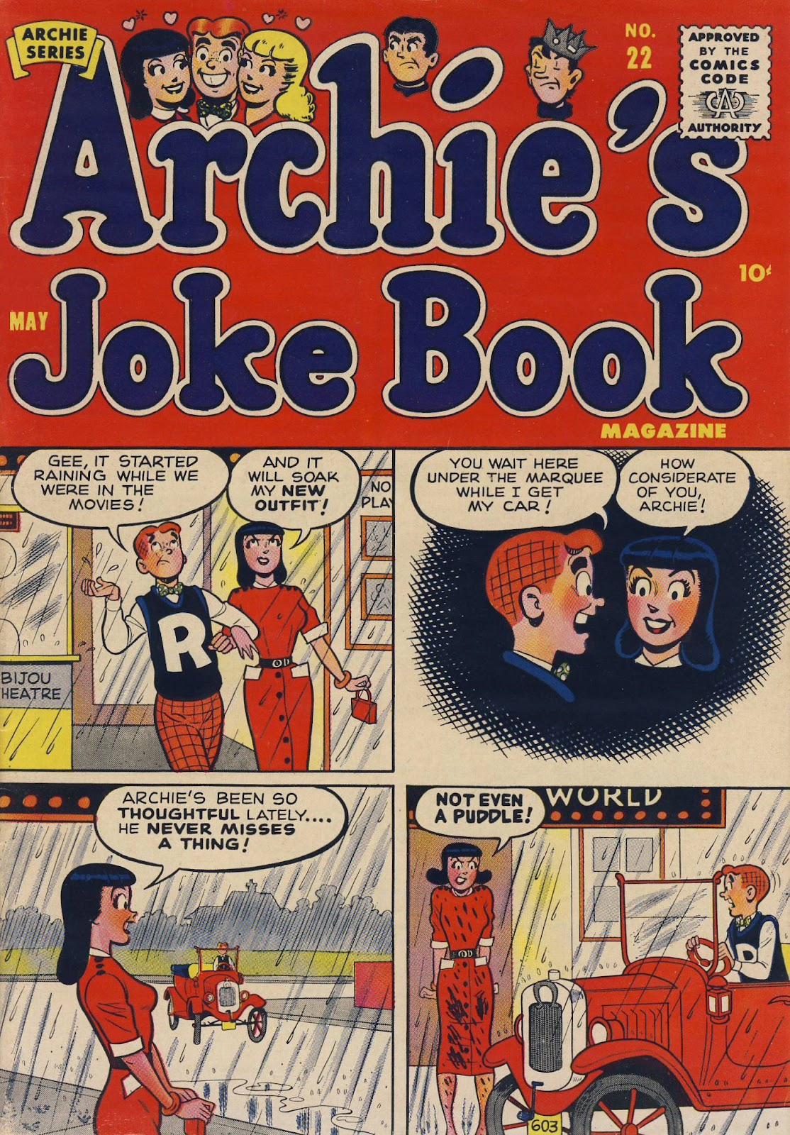 Archie's Joke Book Magazine issue 22 - Page 1