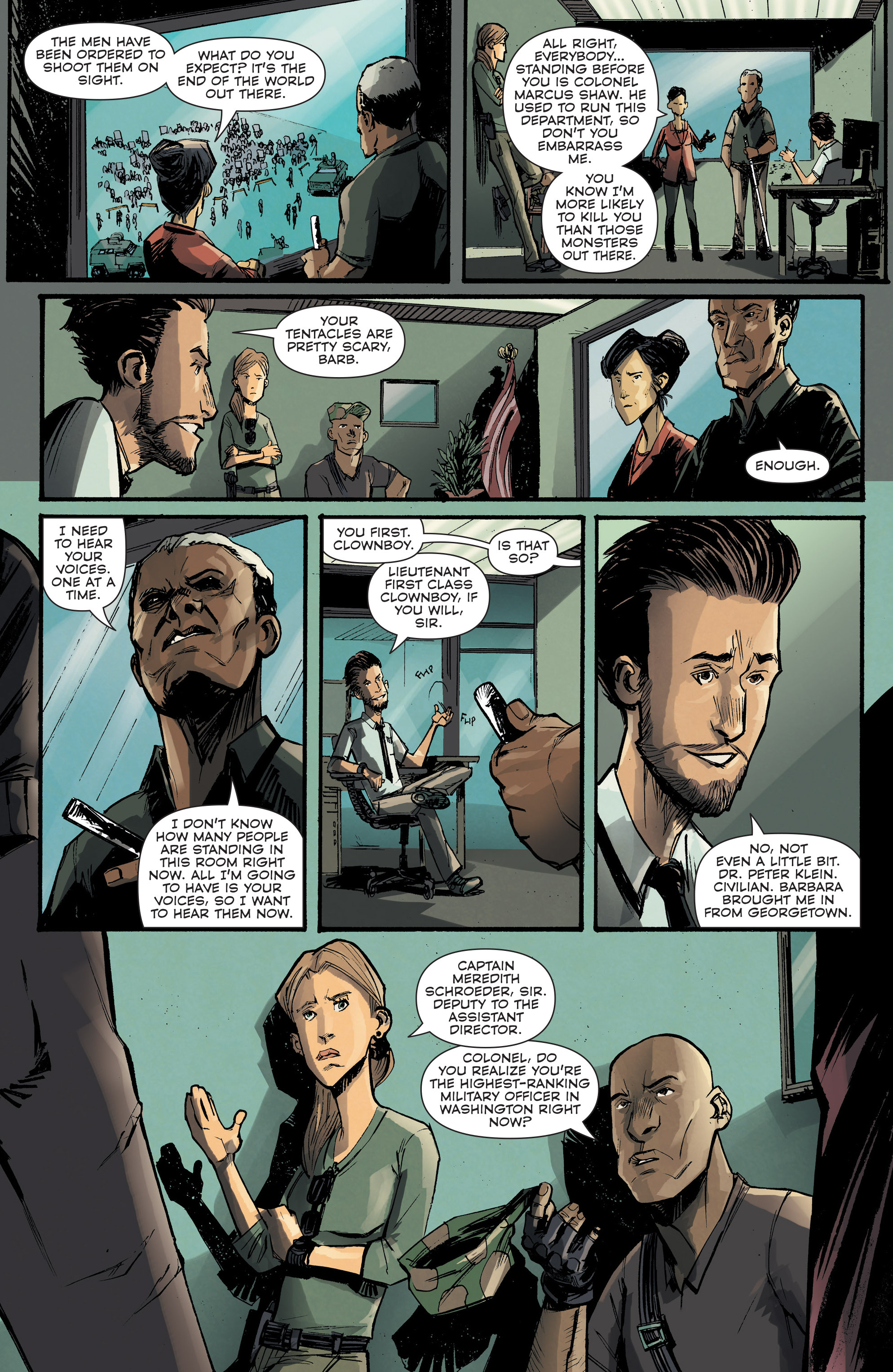 Read online Memetic comic -  Issue #2 - 8