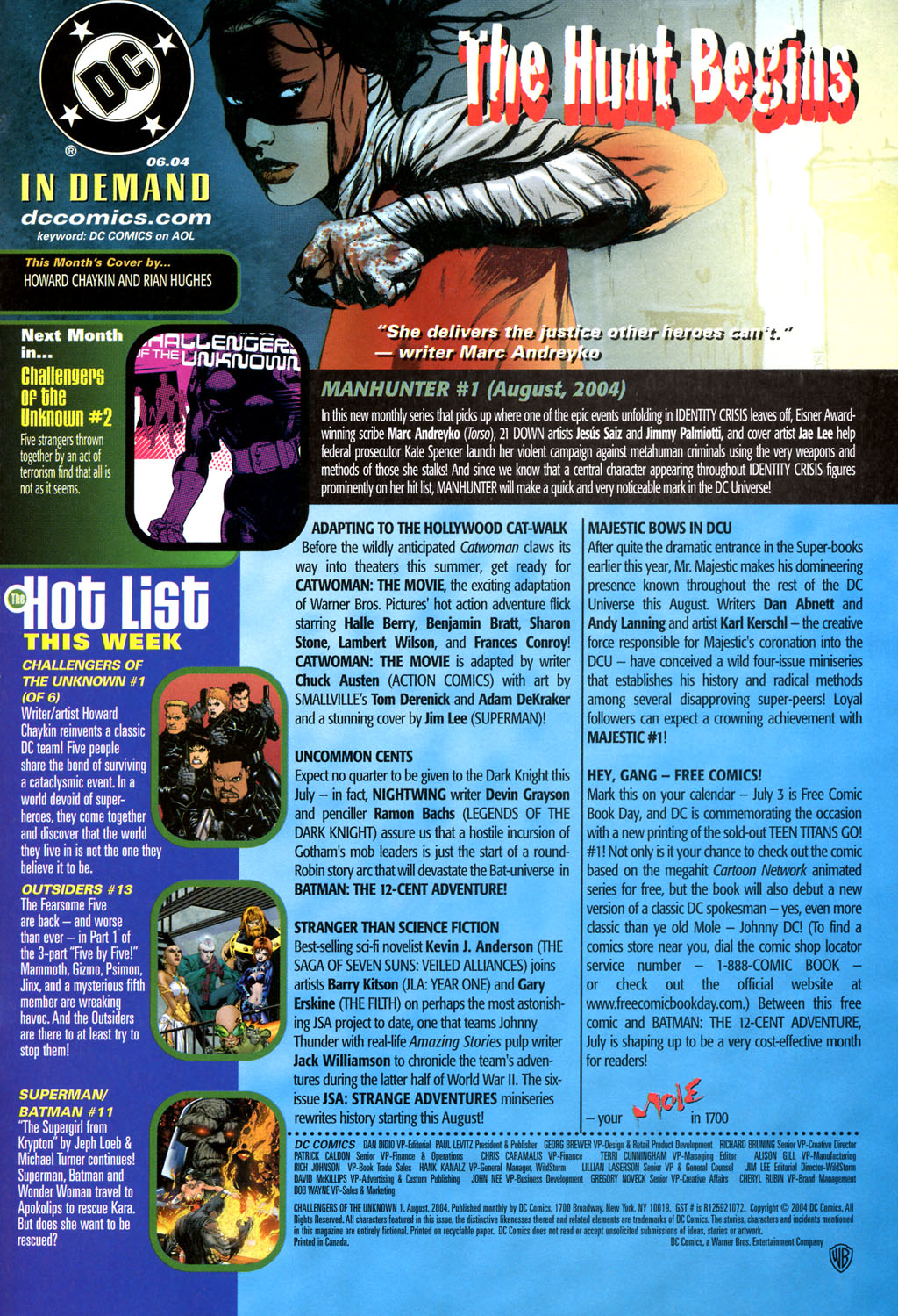 Read online Challengers of the Unknown (2004) comic -  Issue #1 - 24