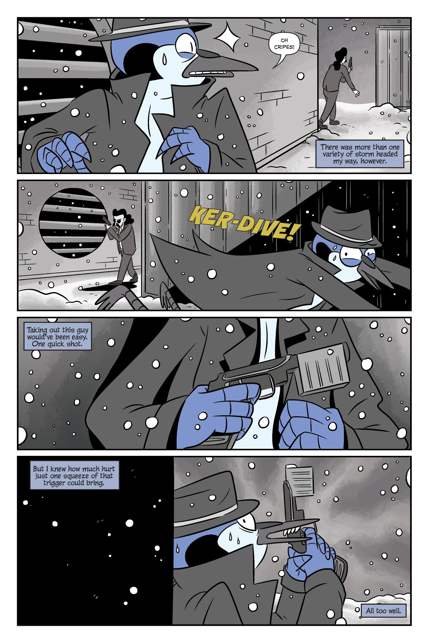 Read online Regular Show: Noir Means Noir, Buddy comic -  Issue # TPB (Part 1) - 51