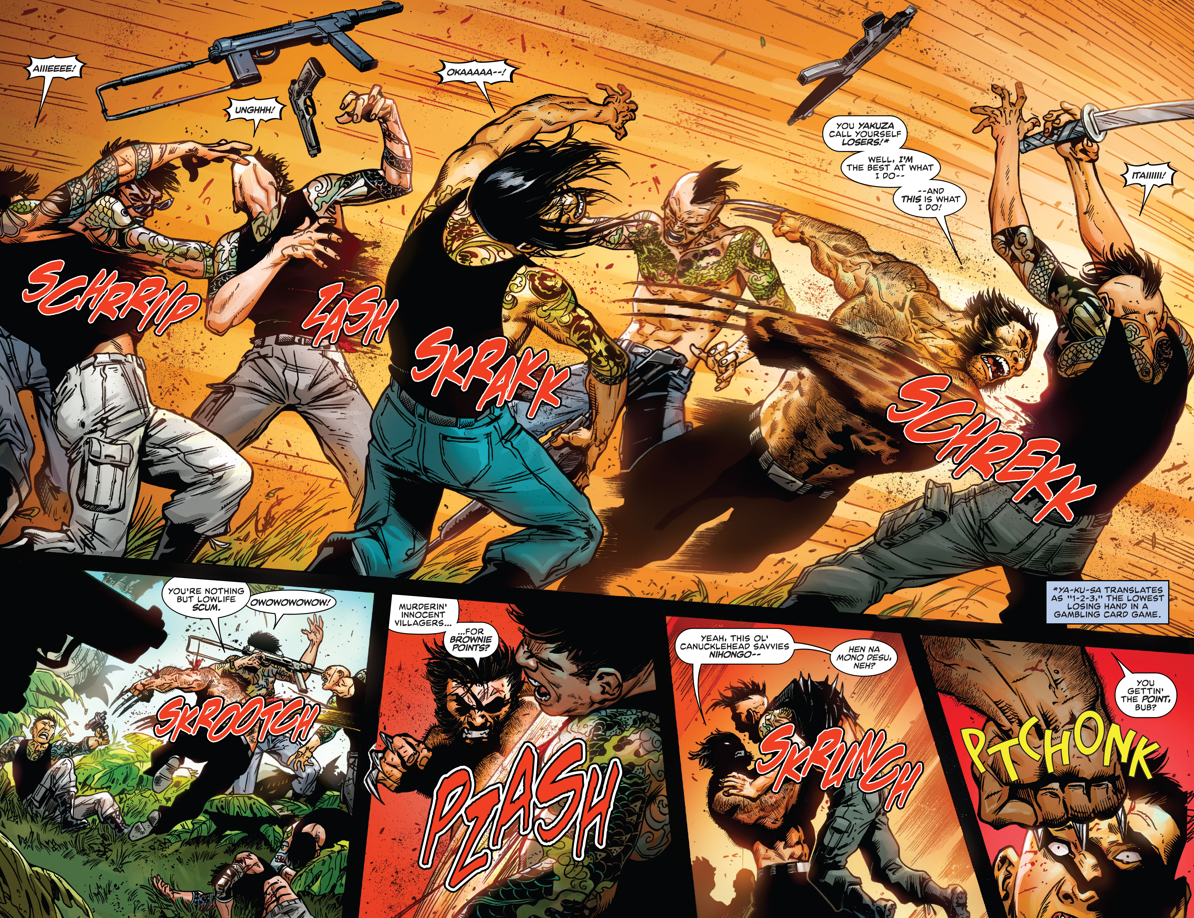 Read online Wolverine: Patch comic -  Issue #4 - 4