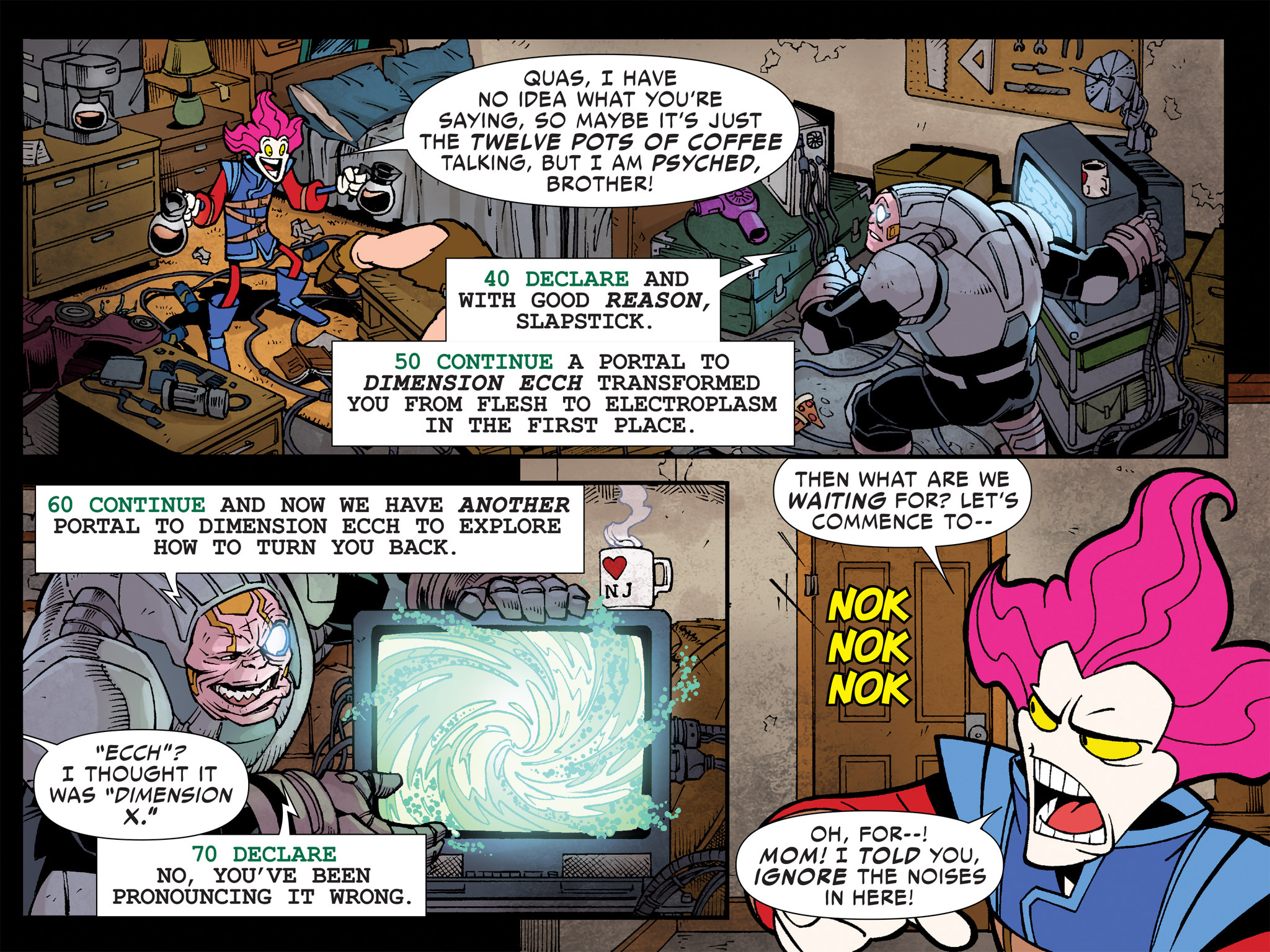 Read online Slapstick Infinite Comic comic -  Issue #2 - 67