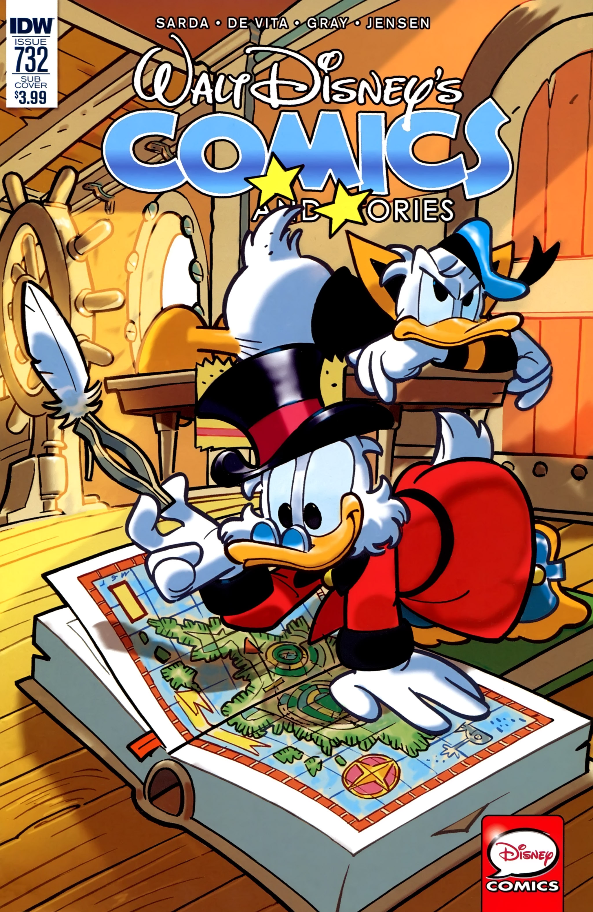 Read online Walt Disney's Comics and Stories comic -  Issue #732 - 1