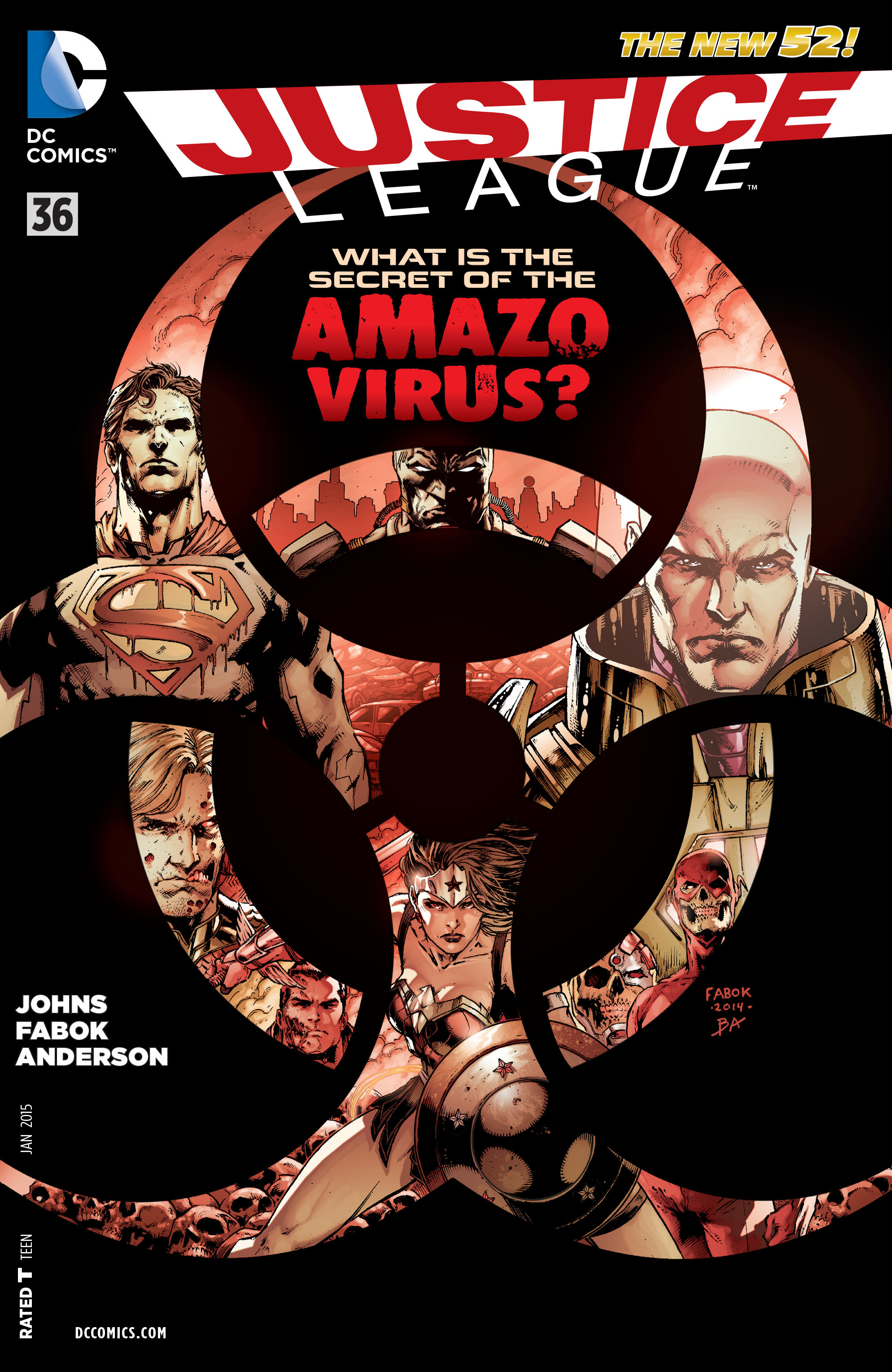 Read online Justice League (2011) comic -  Issue #36 - 20