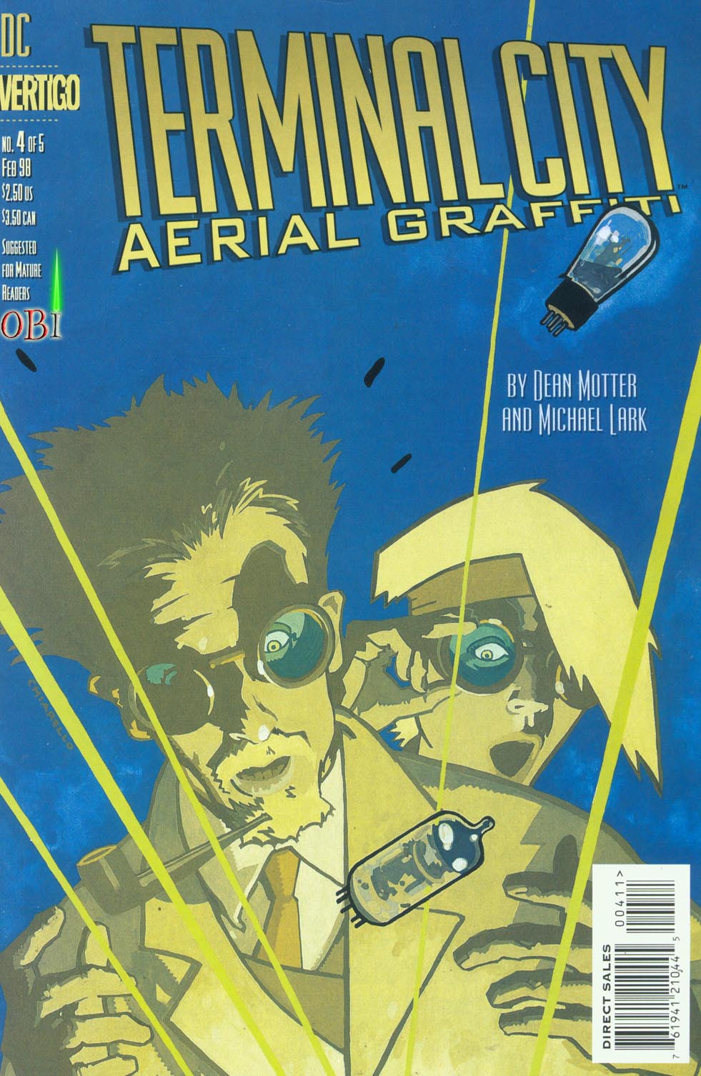 Read online Terminal City: Aerial Graffiti comic -  Issue #4 - 1