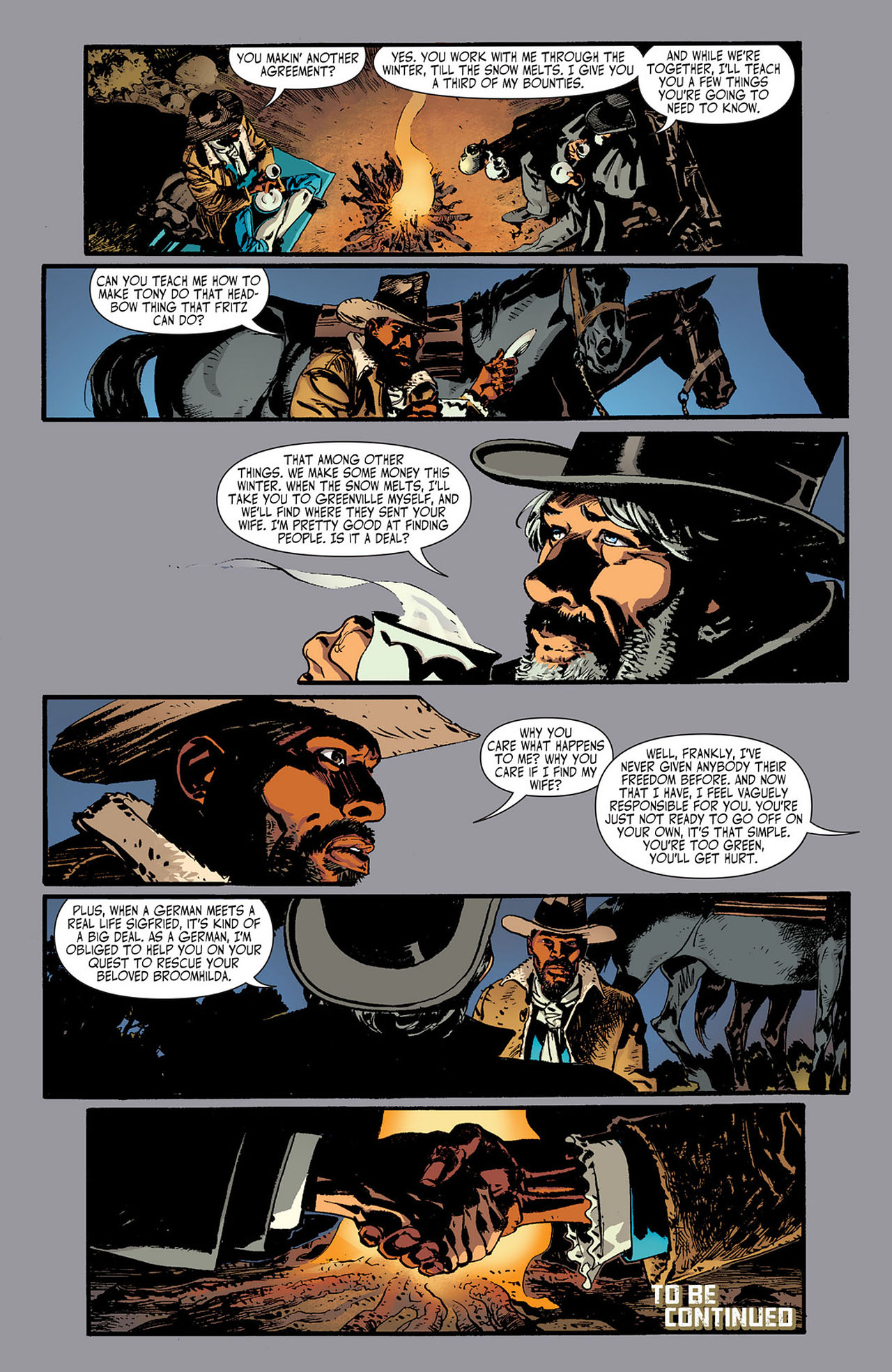 Read online Django Unchained comic -  Issue #2 - 25