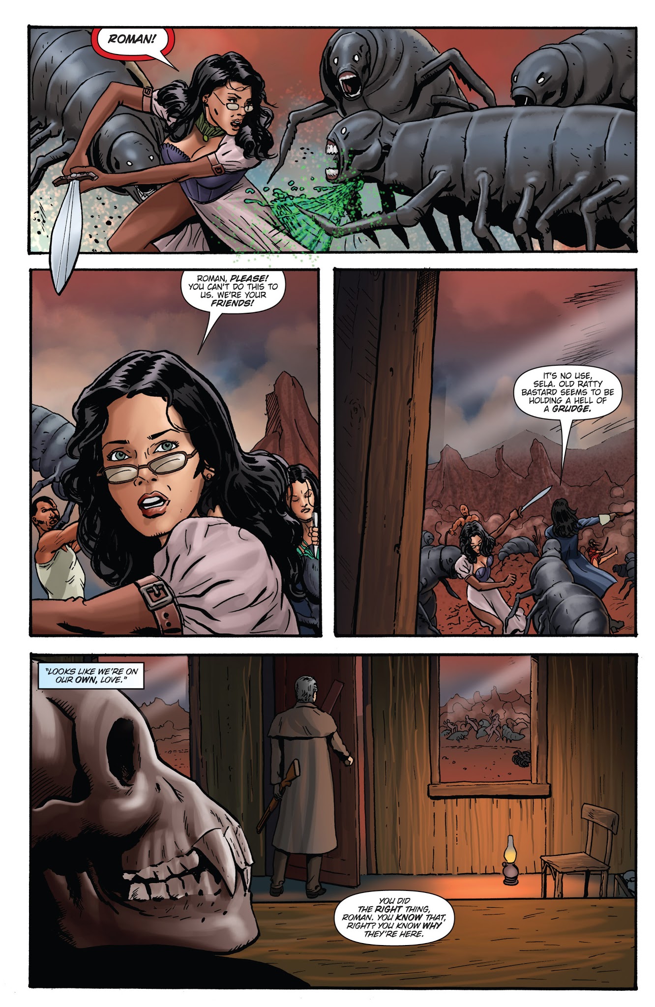 Read online Grimm Fairy Tales presents Hunters: The Shadowlands comic -  Issue # TPB - 55