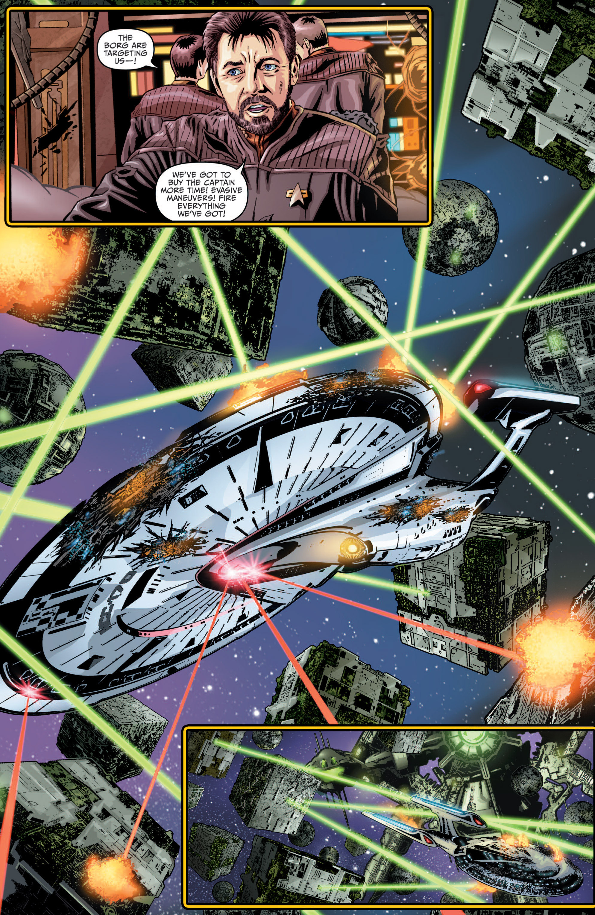 Read online Star Trek: The Next Generation - Hive comic -  Issue #4 - 12