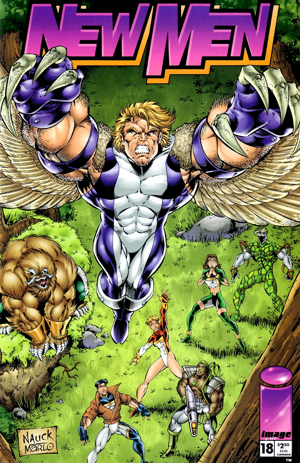 Read online NewMen comic -  Issue #18 - 1