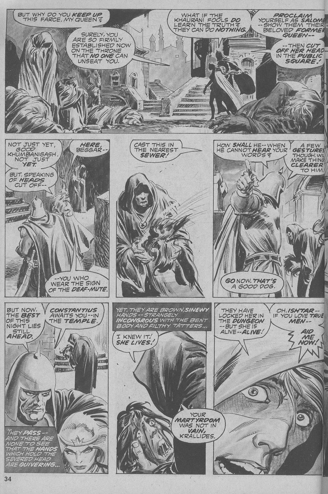 The Savage Sword Of Conan issue 5 - Page 34