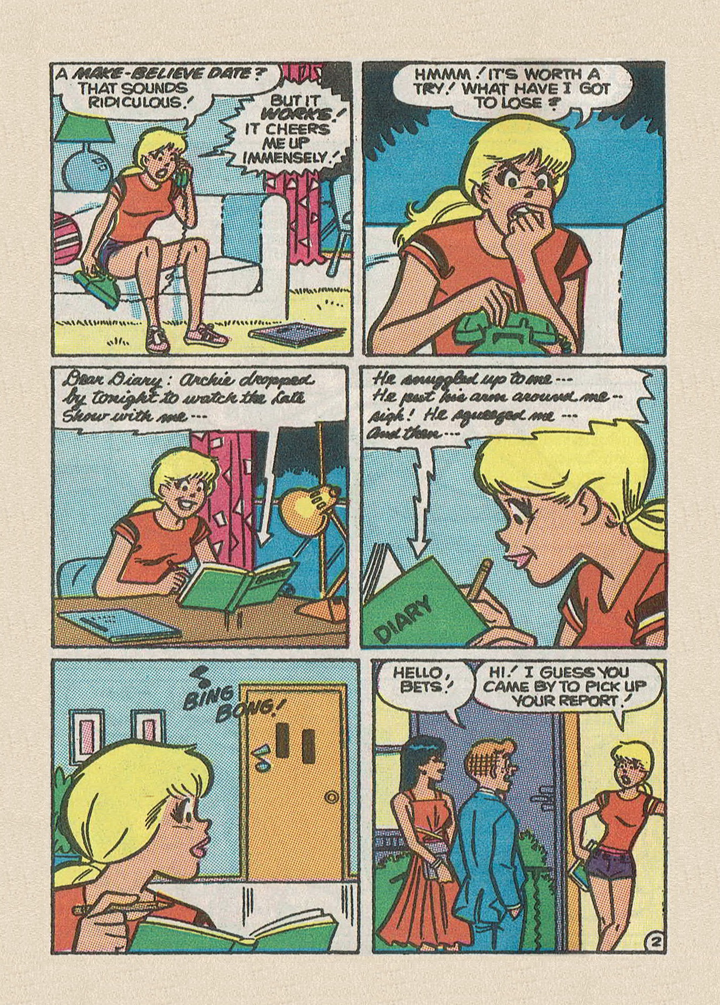 Read online Betty and Veronica Digest Magazine comic -  Issue #43 - 110