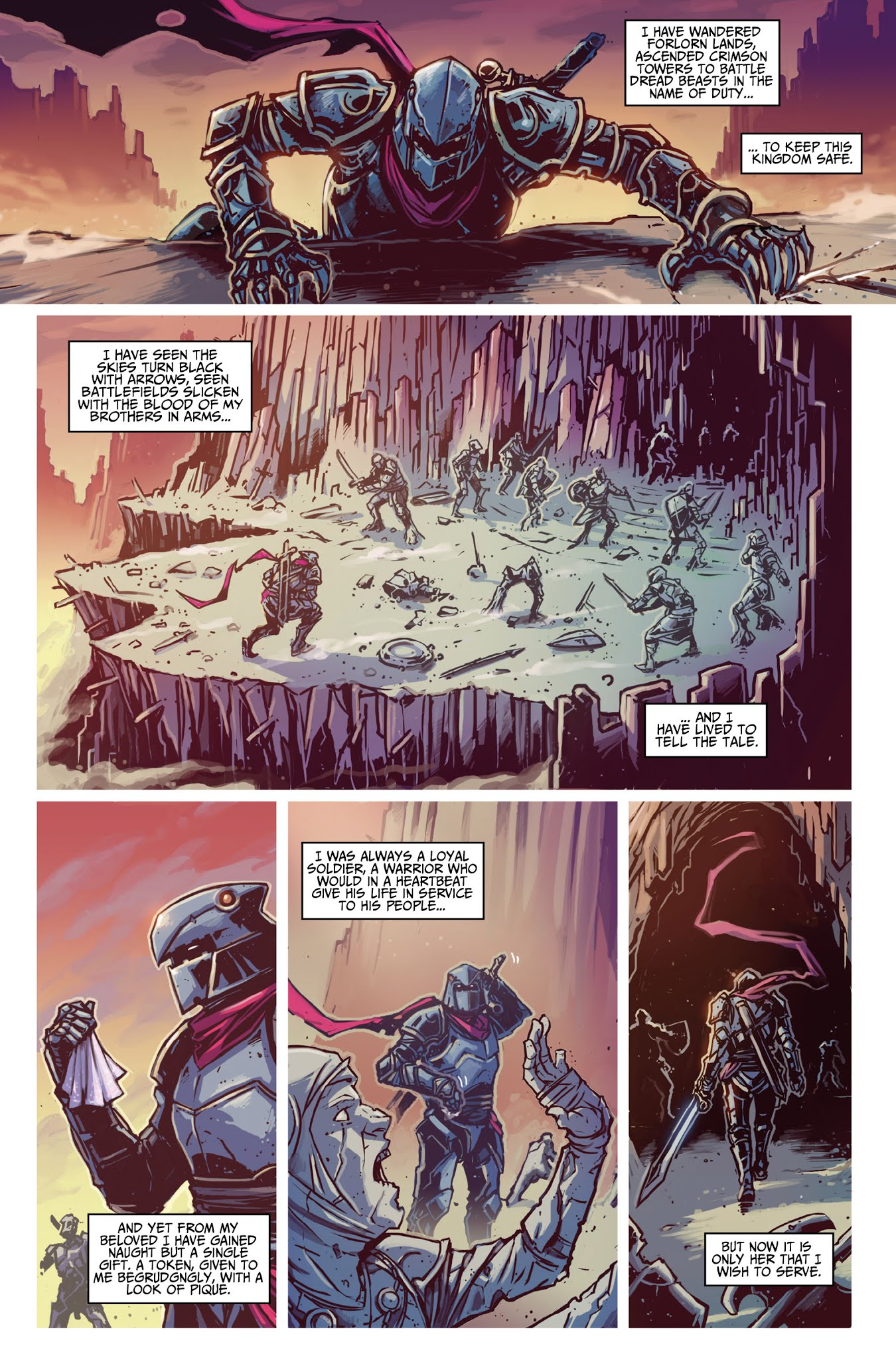 Read online Dark Souls: Legends of the Flame comic -  Issue #2 - 9