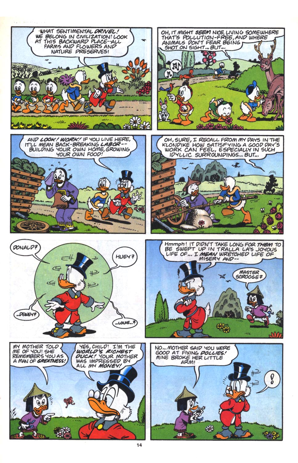 Read online Uncle Scrooge (1953) comic -  Issue #261 - 24