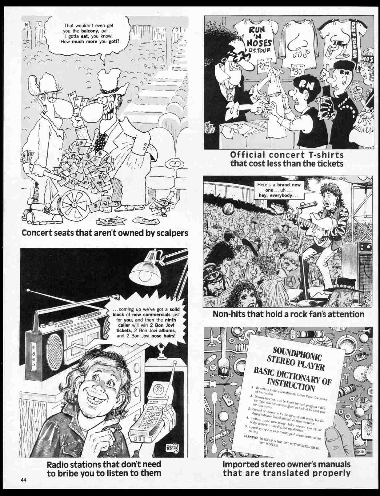 Read online MAD comic -  Issue #298 - 46