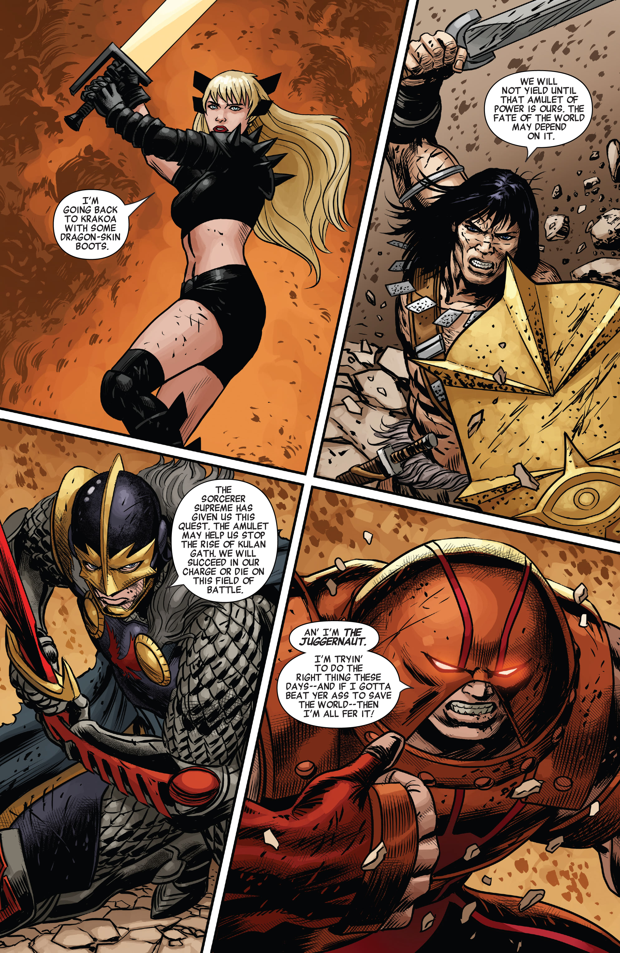 Read online Savage Avengers comic -  Issue #16 - 4