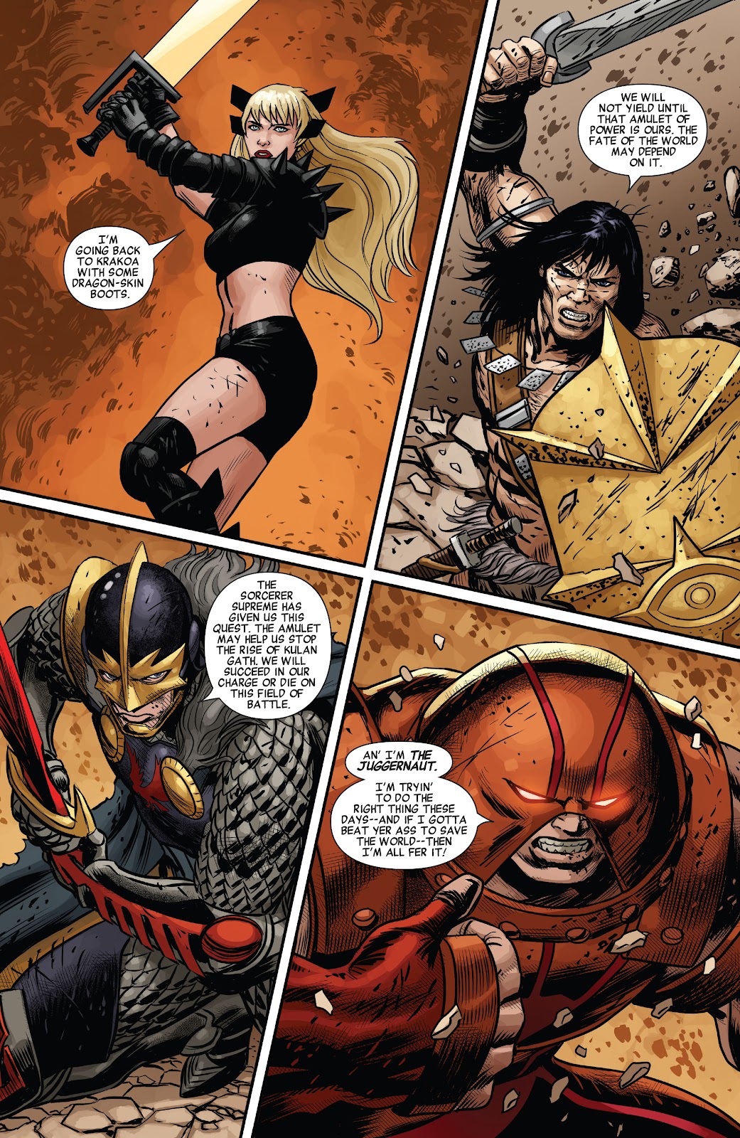 Savage Avengers issue 16 - Page 4