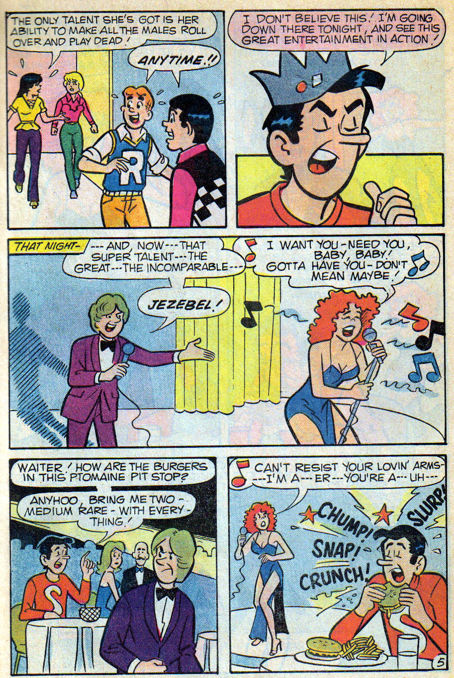 Read online Archie's TV Laugh-Out comic -  Issue #83 - 6