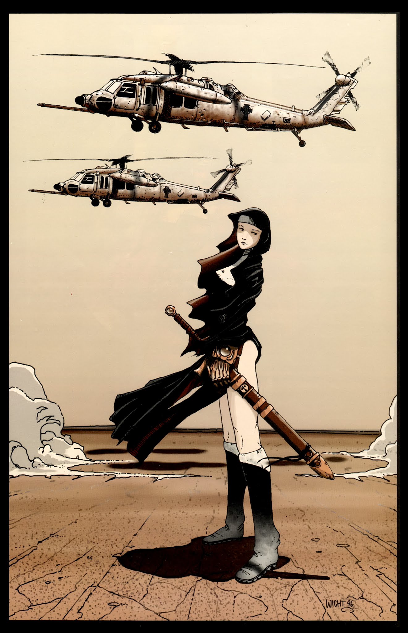 Read online Warrior Nun Areala: Portraits comic -  Issue # Full - 20