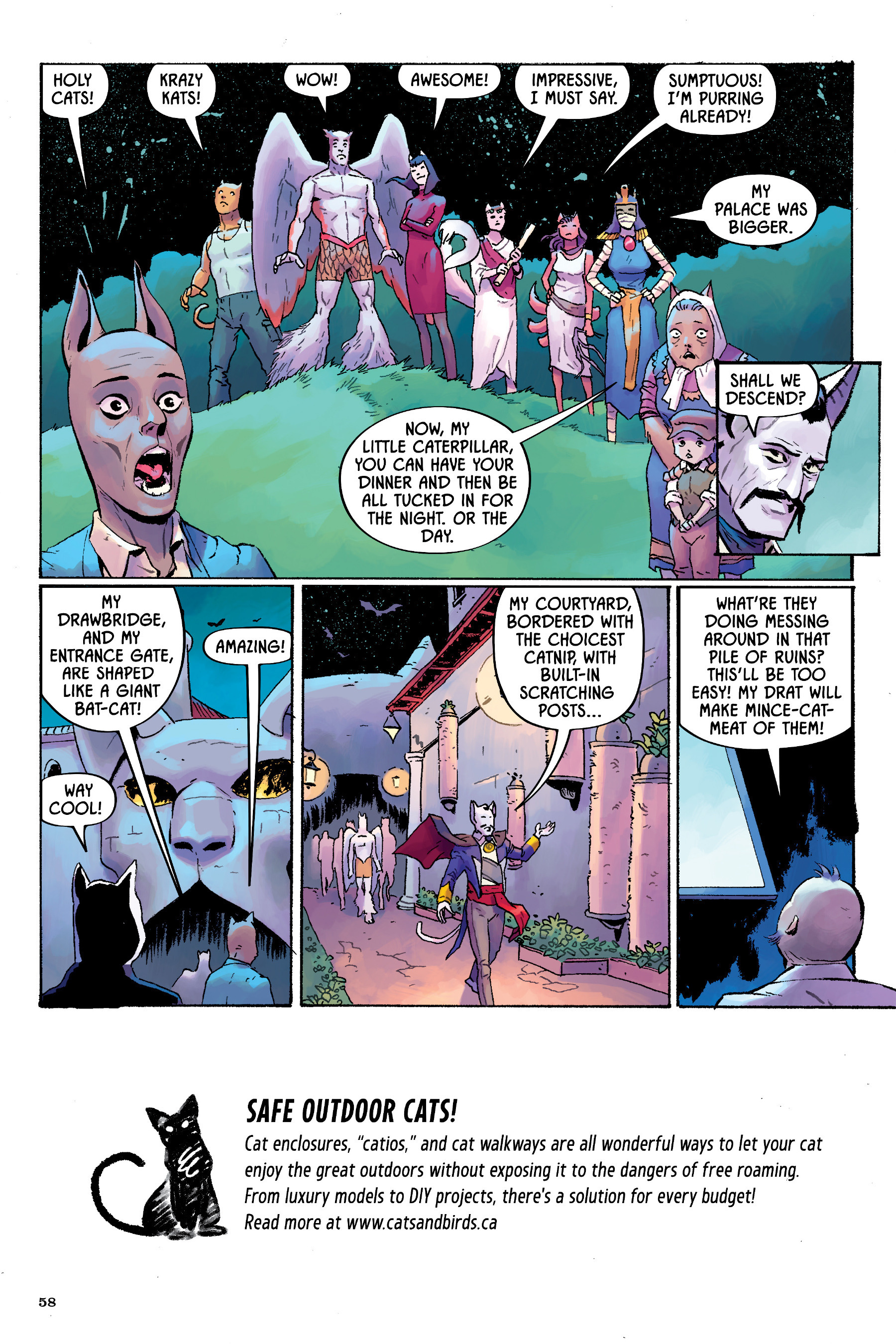 Read online Angel Catbird comic -  Issue # TPB 2 - 59