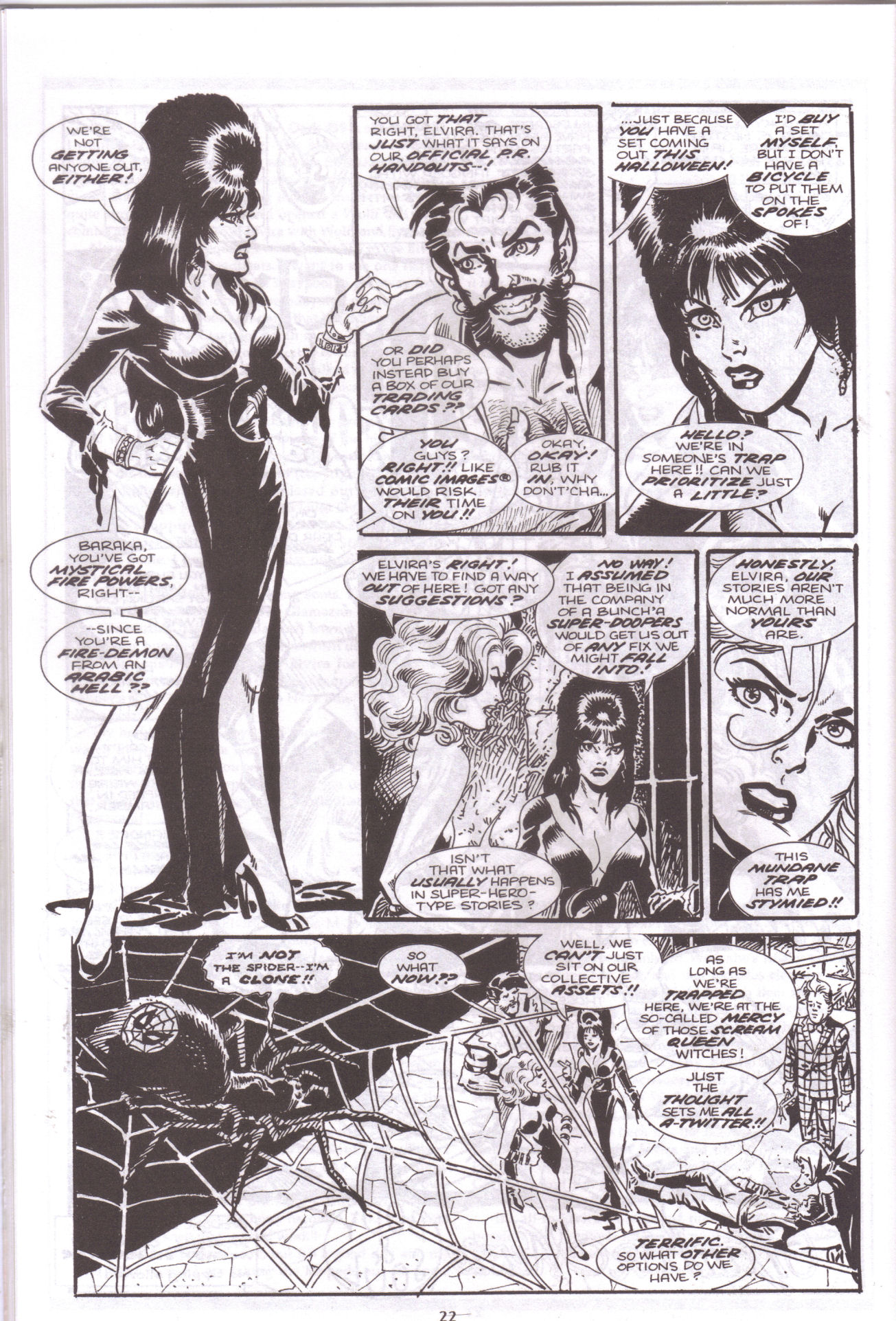 Read online Elvira, Mistress of the Dark comic -  Issue #41 - 23