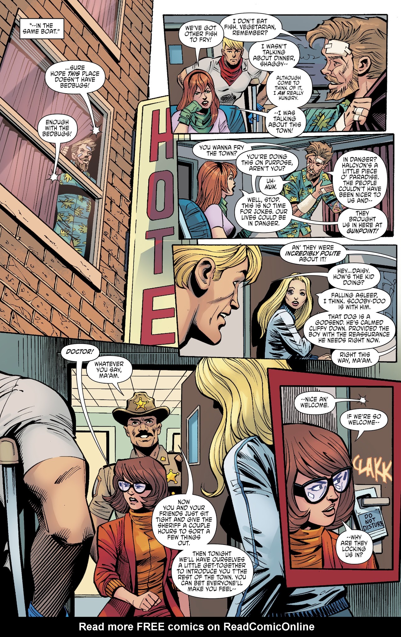 Read online Scooby Apocalypse comic -  Issue #18 - 19
