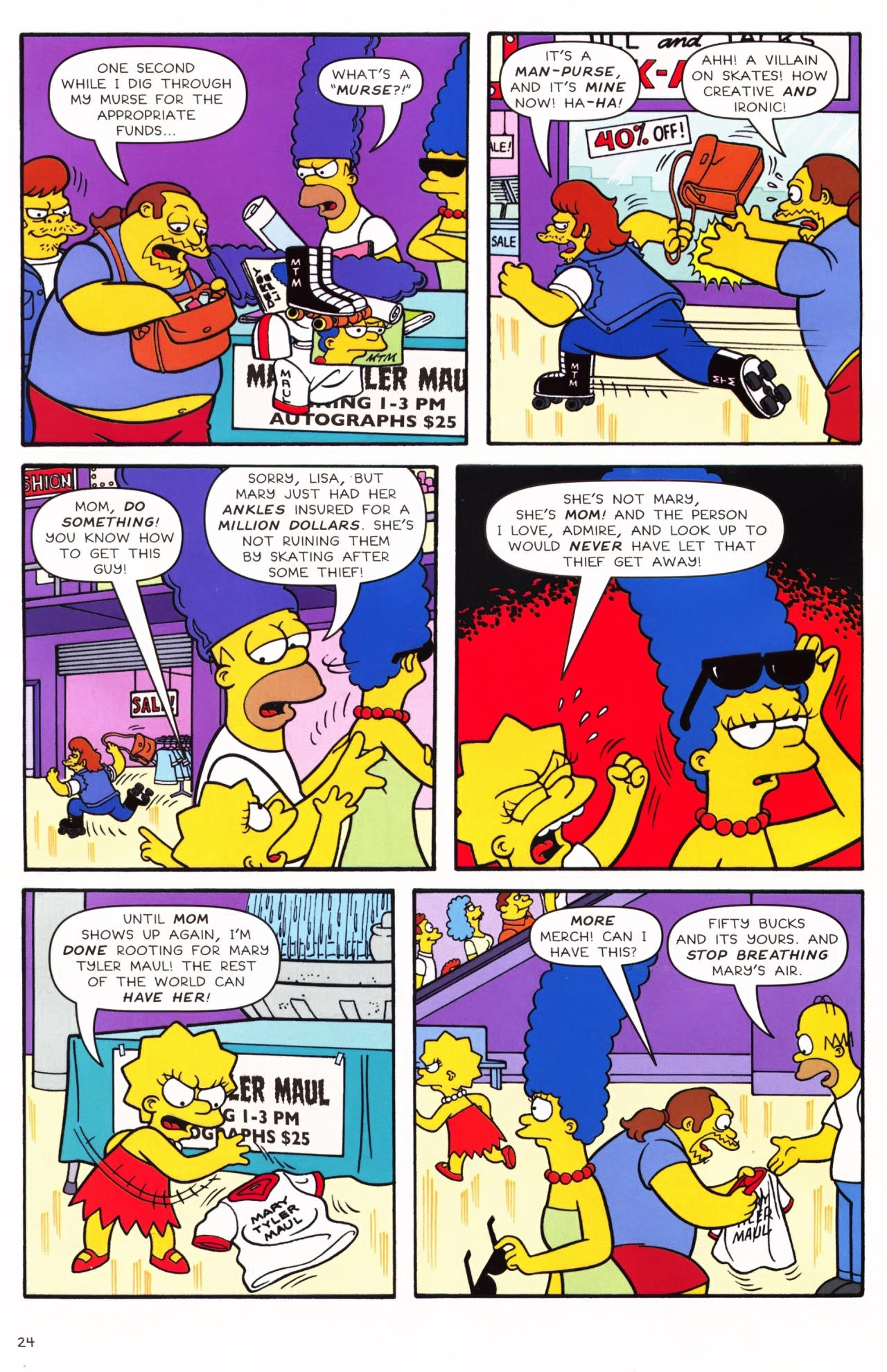 Read online Simpsons Comics comic -  Issue #146 - 21