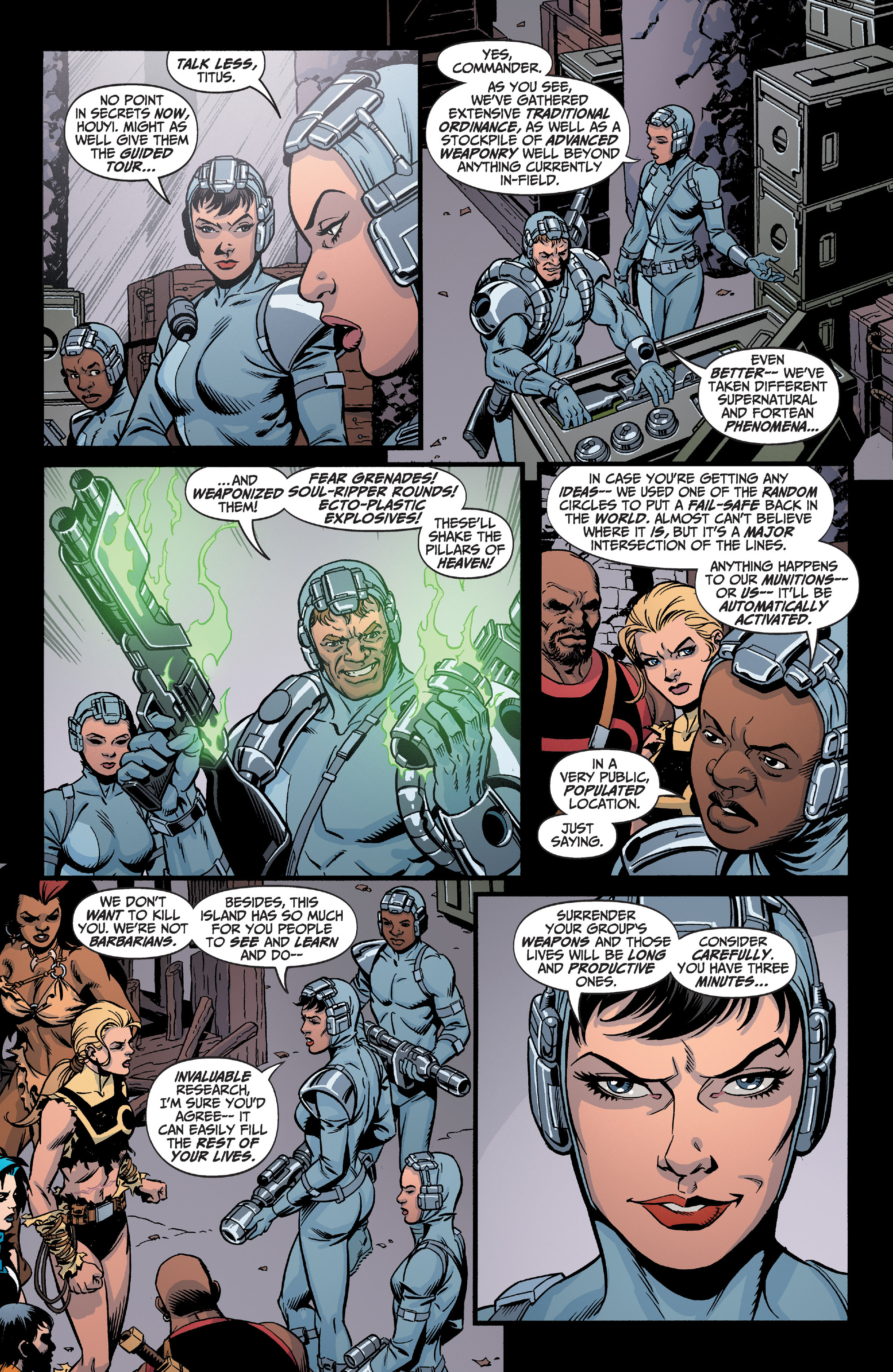 Read online Section Zero (2019) comic -  Issue #6 - 16