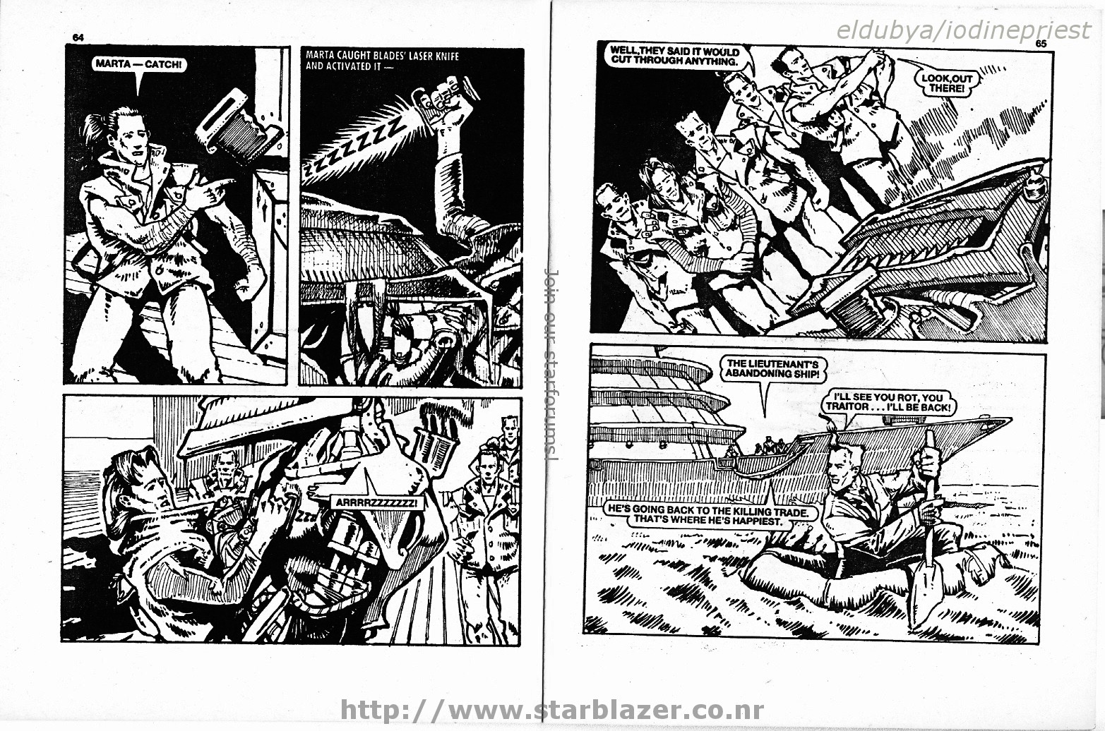 Read online Starblazer comic -  Issue #263 - 34