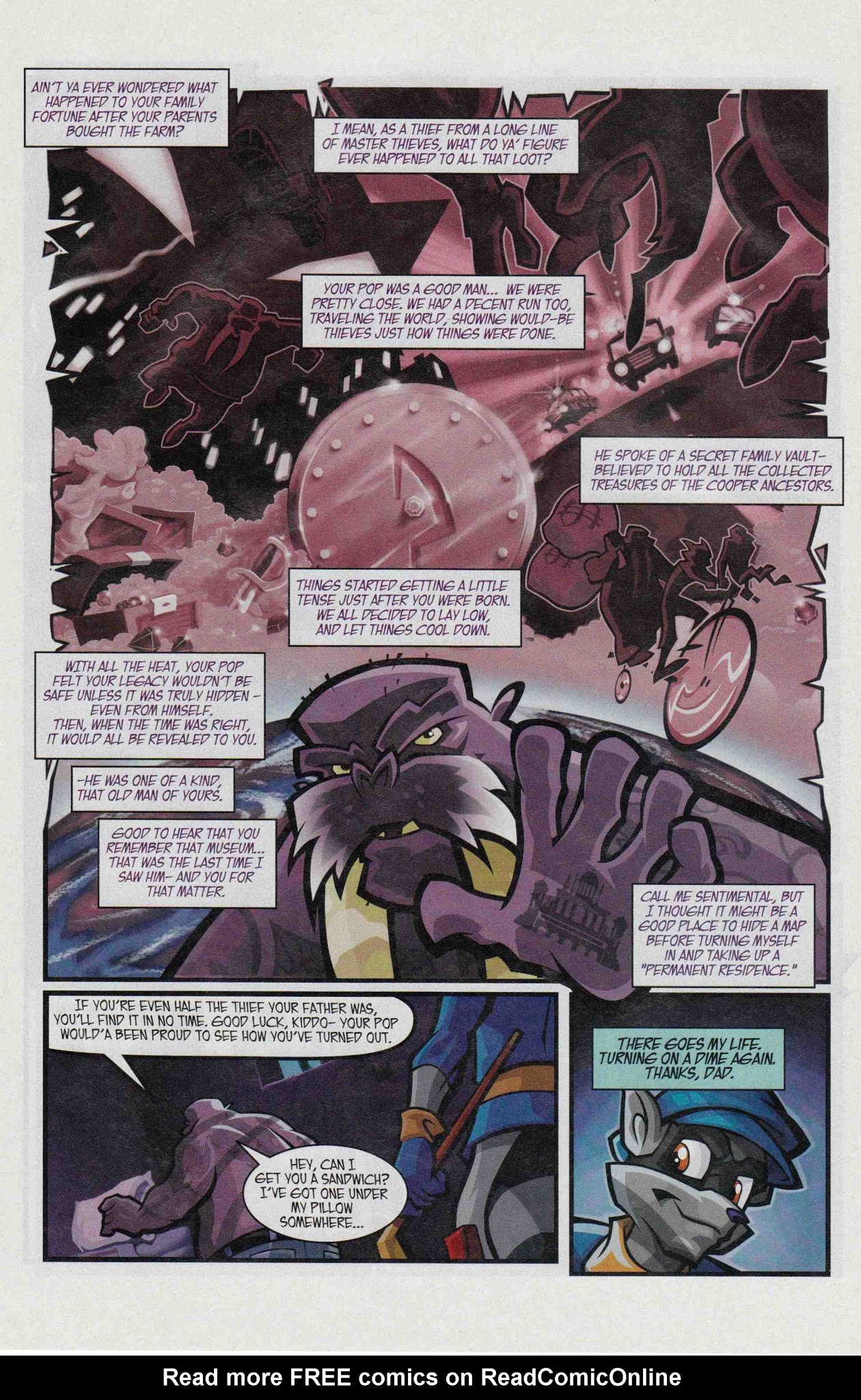 Read online The Adventures of Sly Cooper comic -  Issue #2 - 11