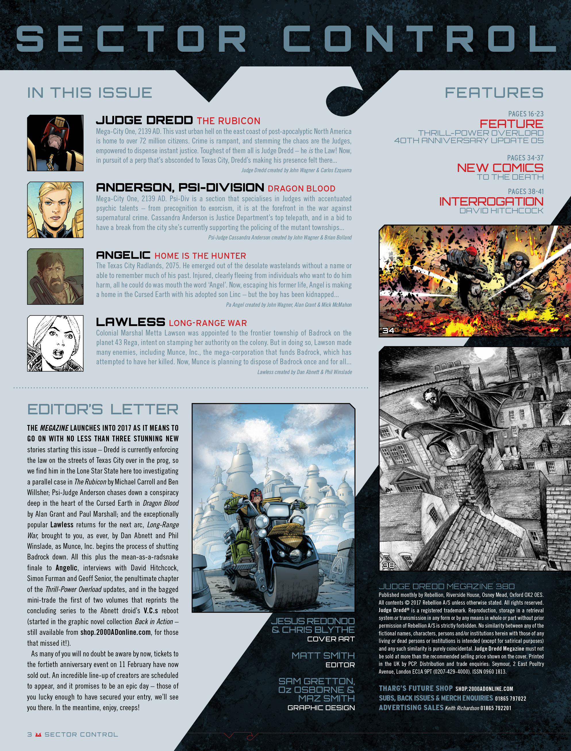 Read online Judge Dredd Megazine (Vol. 5) comic -  Issue #380 - 3