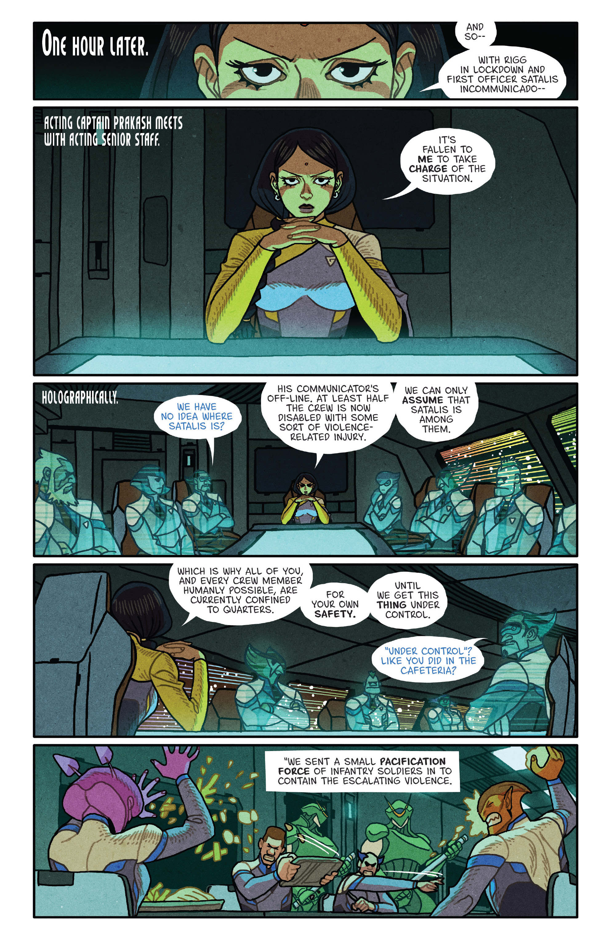 Read online Outer Darkness comic -  Issue #10 - 14